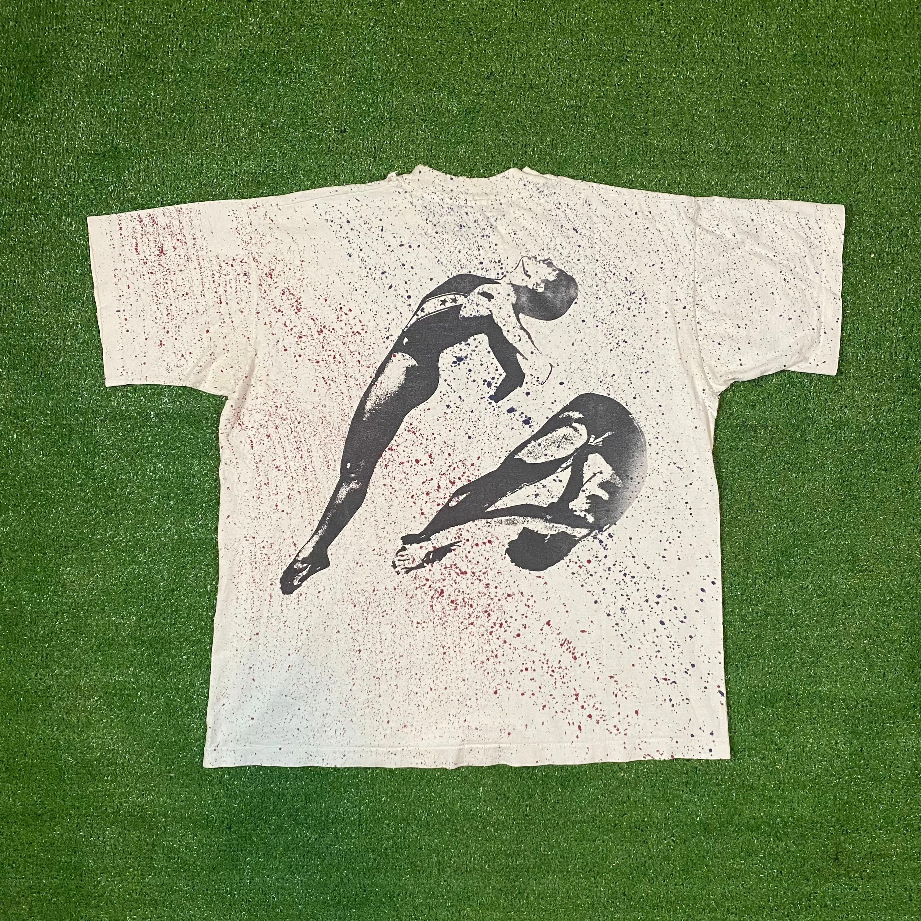 Product image for Vintage 90s Olympics Women’s Diving AOP