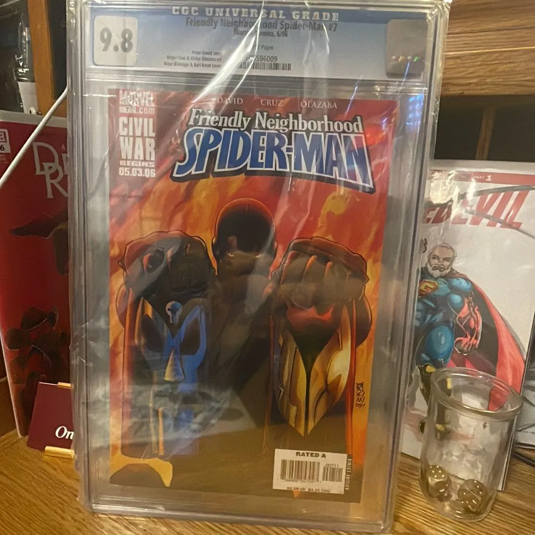 Product image for Friendly Neighborhood Spider-Man 7  CGC 9.8 2006