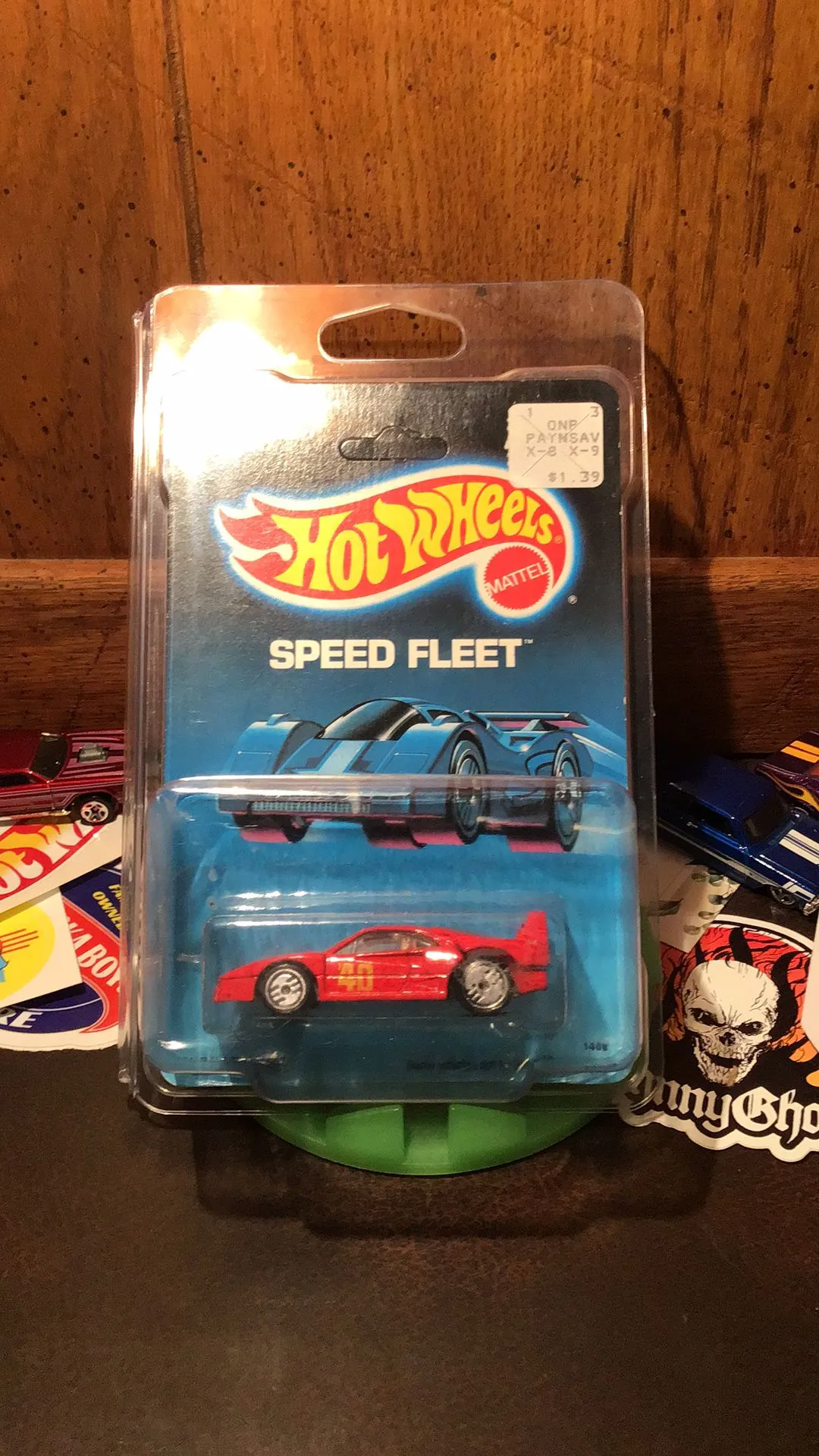 Product image for Unpunched Ferrari F40 1989 Hot Wheels