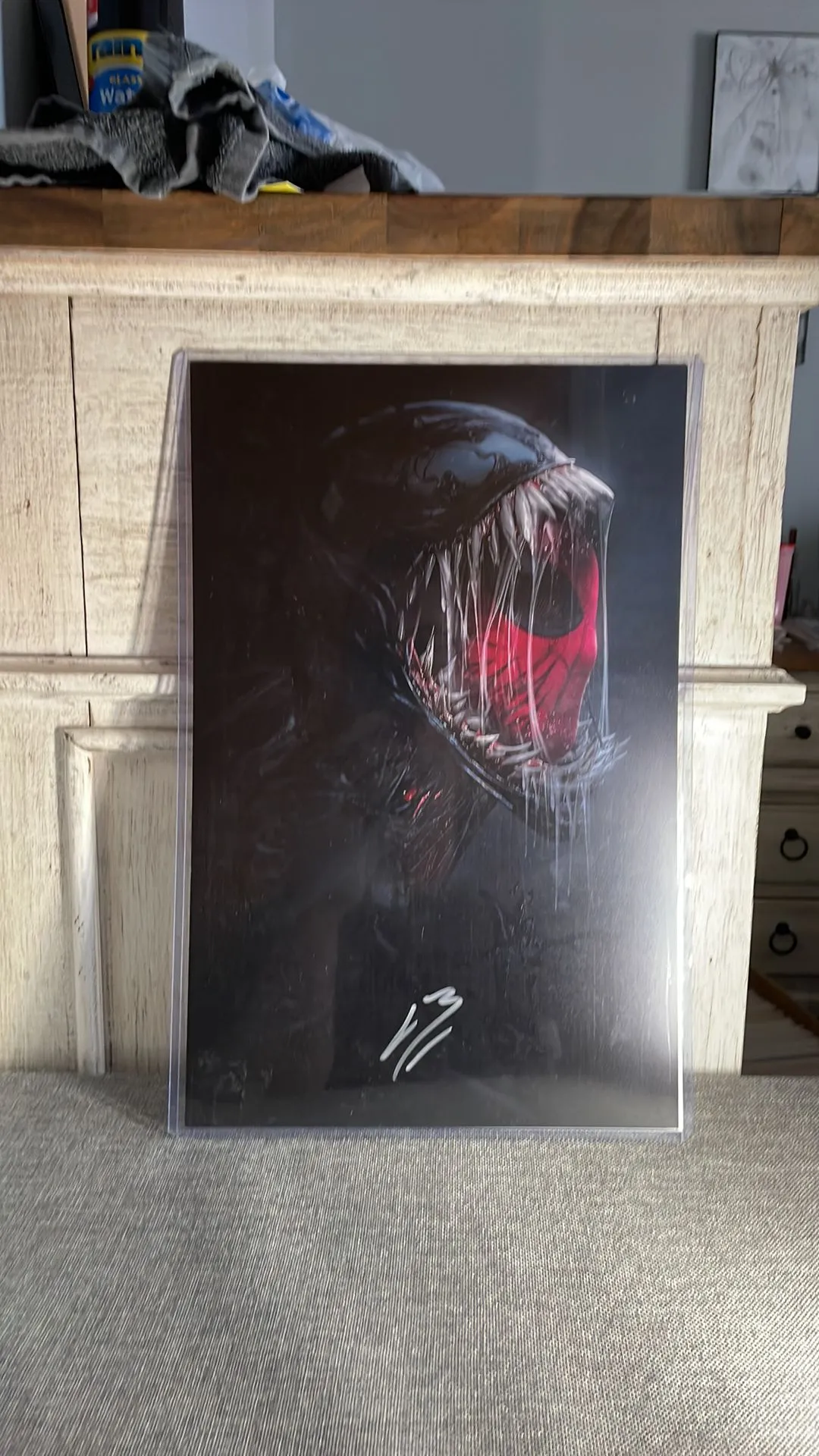 Product image for Venom and Spider-Man 11x17