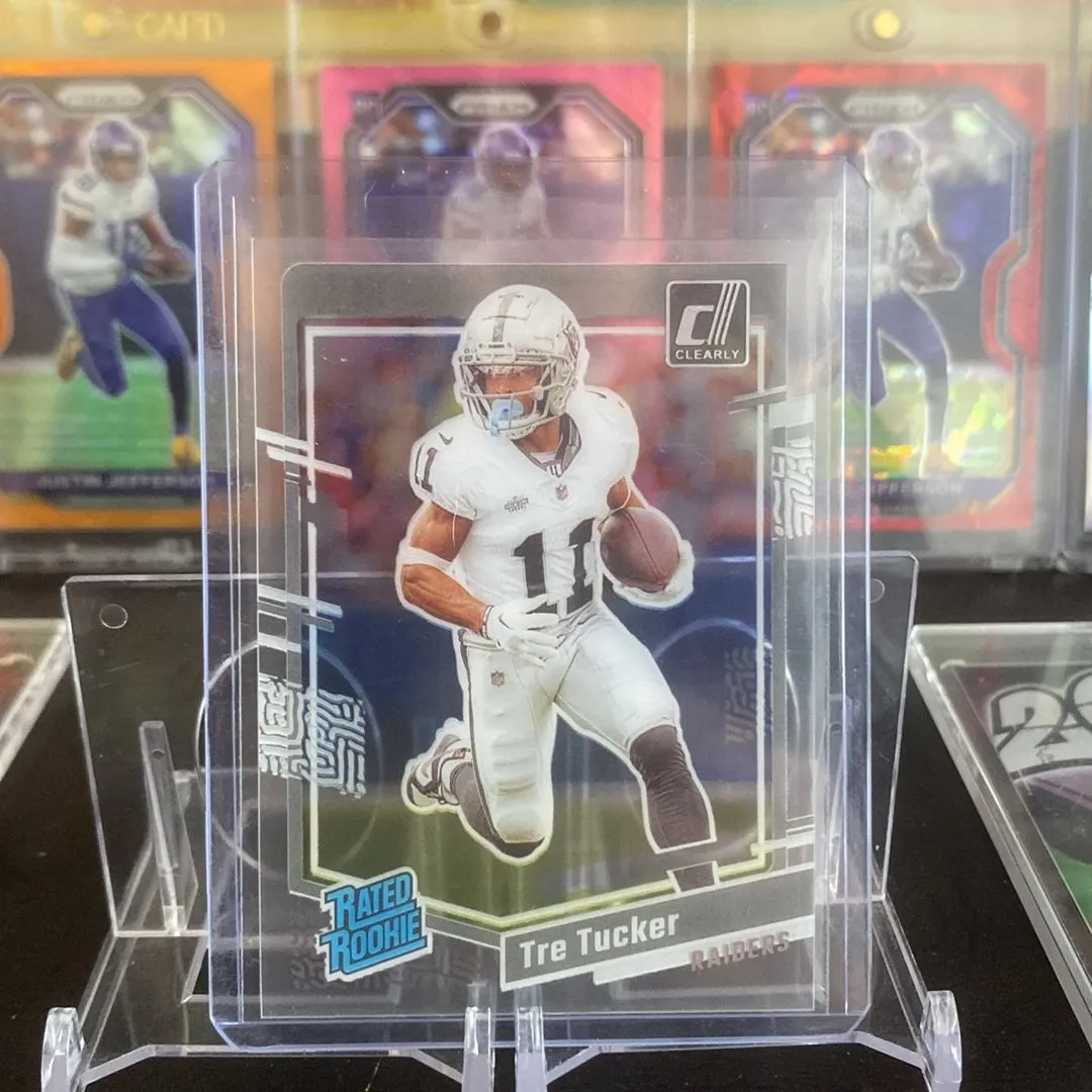 Product image for 2023 Panini Clearly Donruss - Tre Tucker Rated Rookie