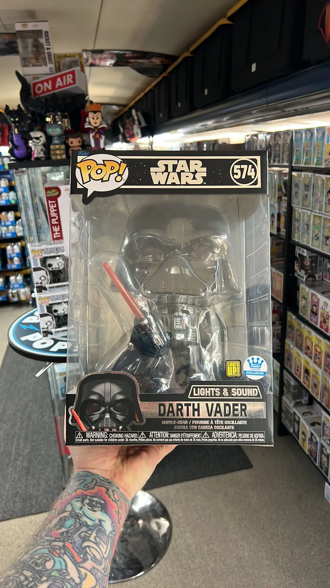 Product image for Star Wars: 10” Darth Vader *Lights & Sounds*