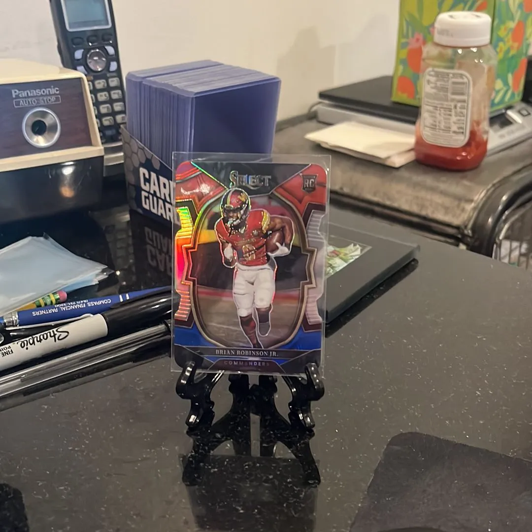 Product image for Brian Robinson Jr. Red White Blue Die Cut RC #78