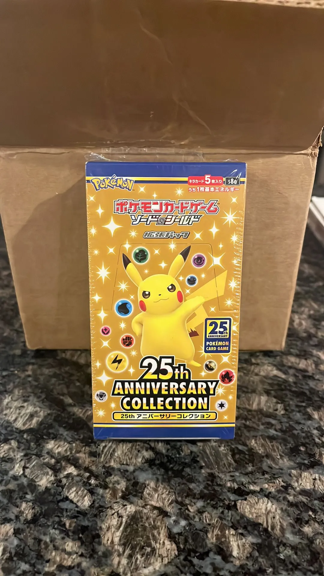 Product image for Pokémon TCG: Japanese 25th Anniversary Collection Booster Box