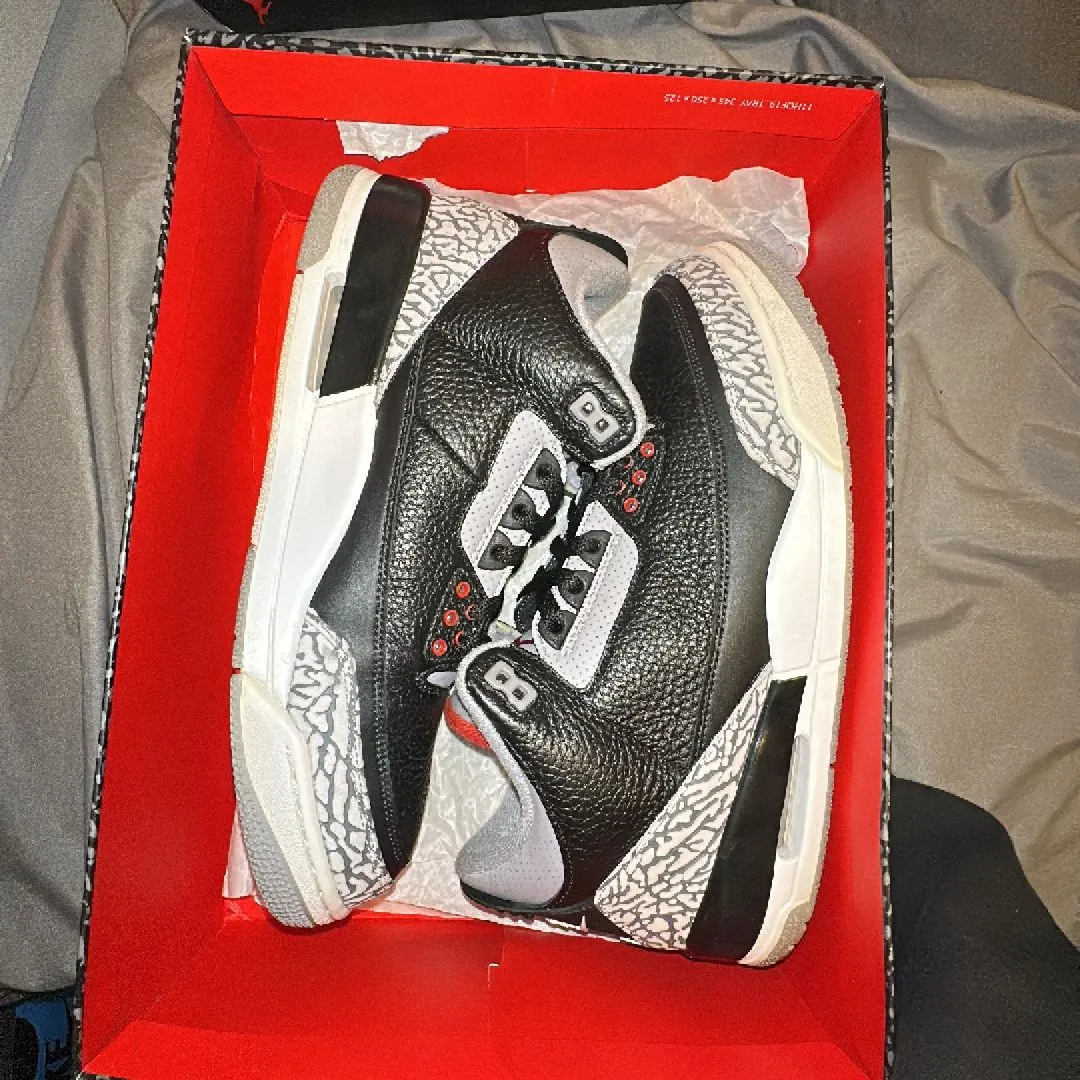 Product image for Jordan 3 black cement