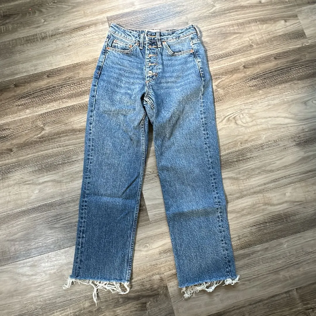 Product image for TOPSHOP Straight Jeans SIZE W25/64CM