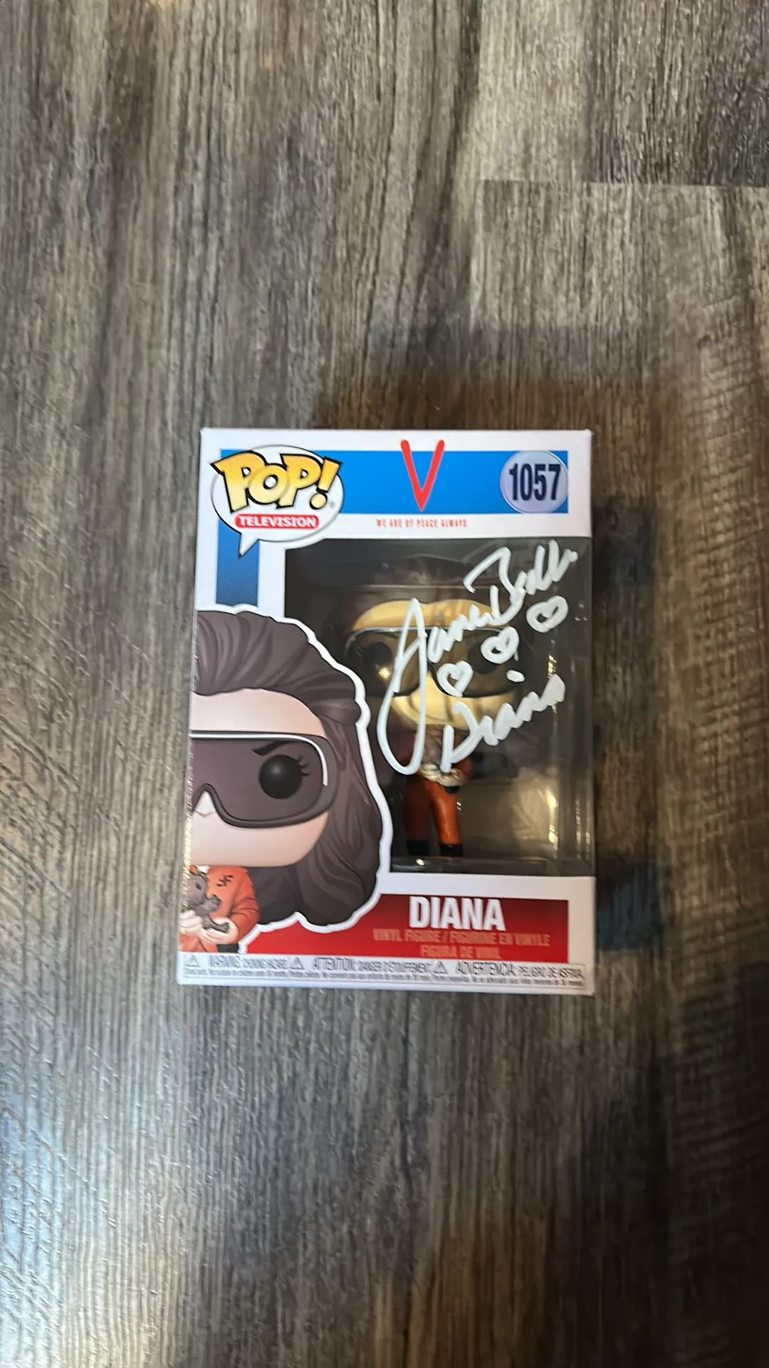 Product image for Diana signed by Jane Badler
