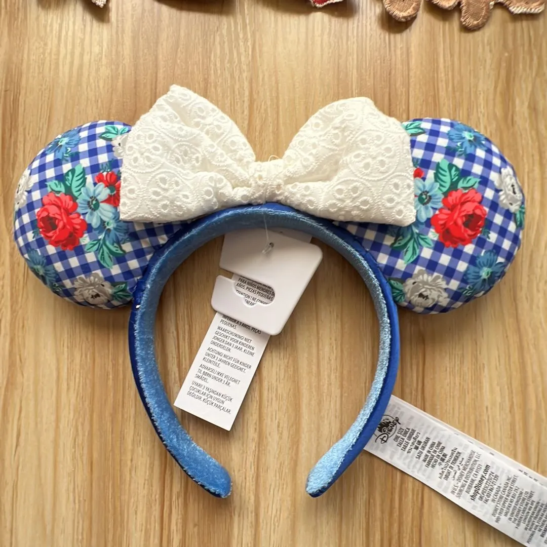 Product image for Plaid flower Minnie ears
