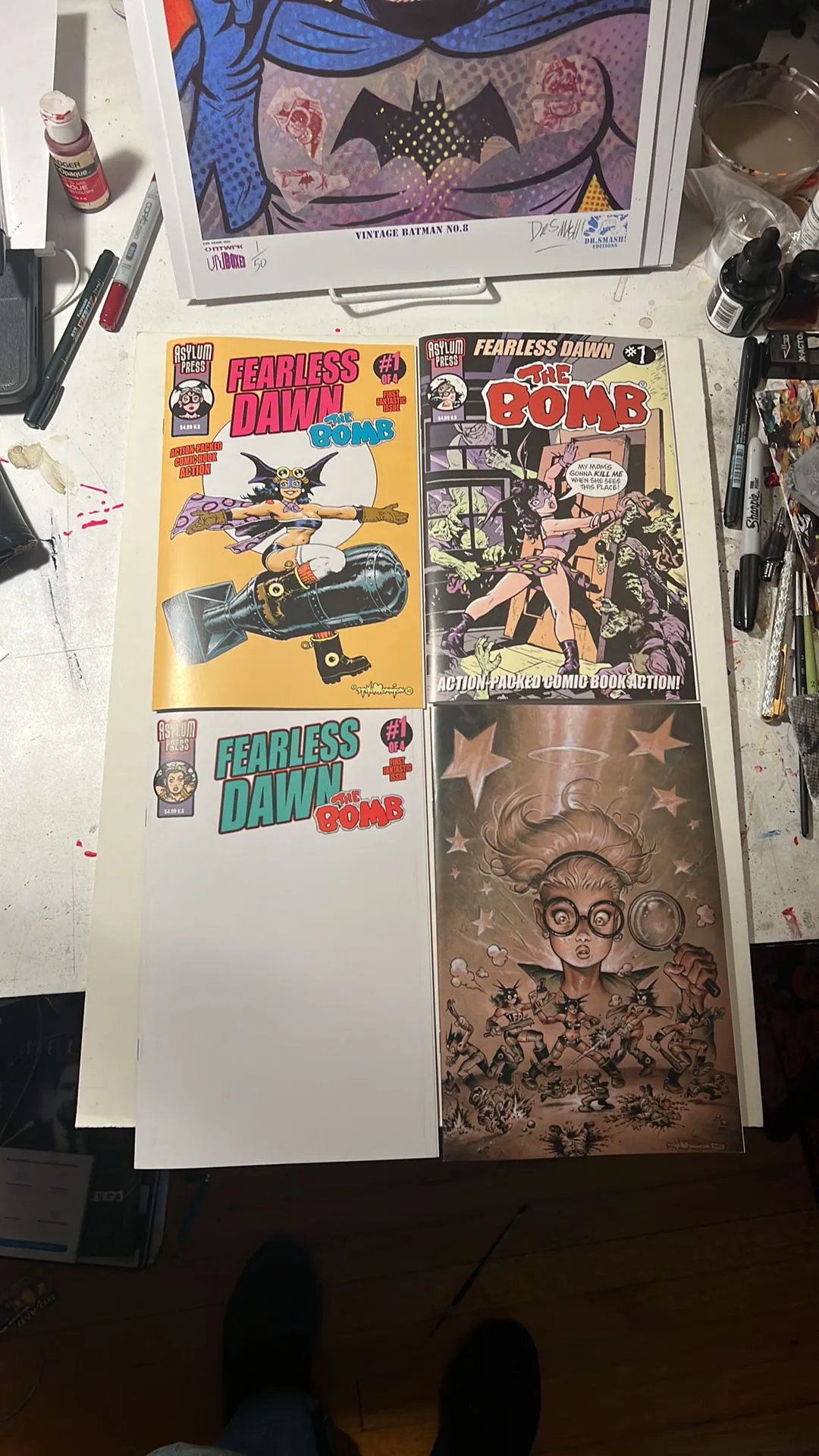 Product image for Fearless Dawn:The Bomb #1A, 1B, 1C, 1D