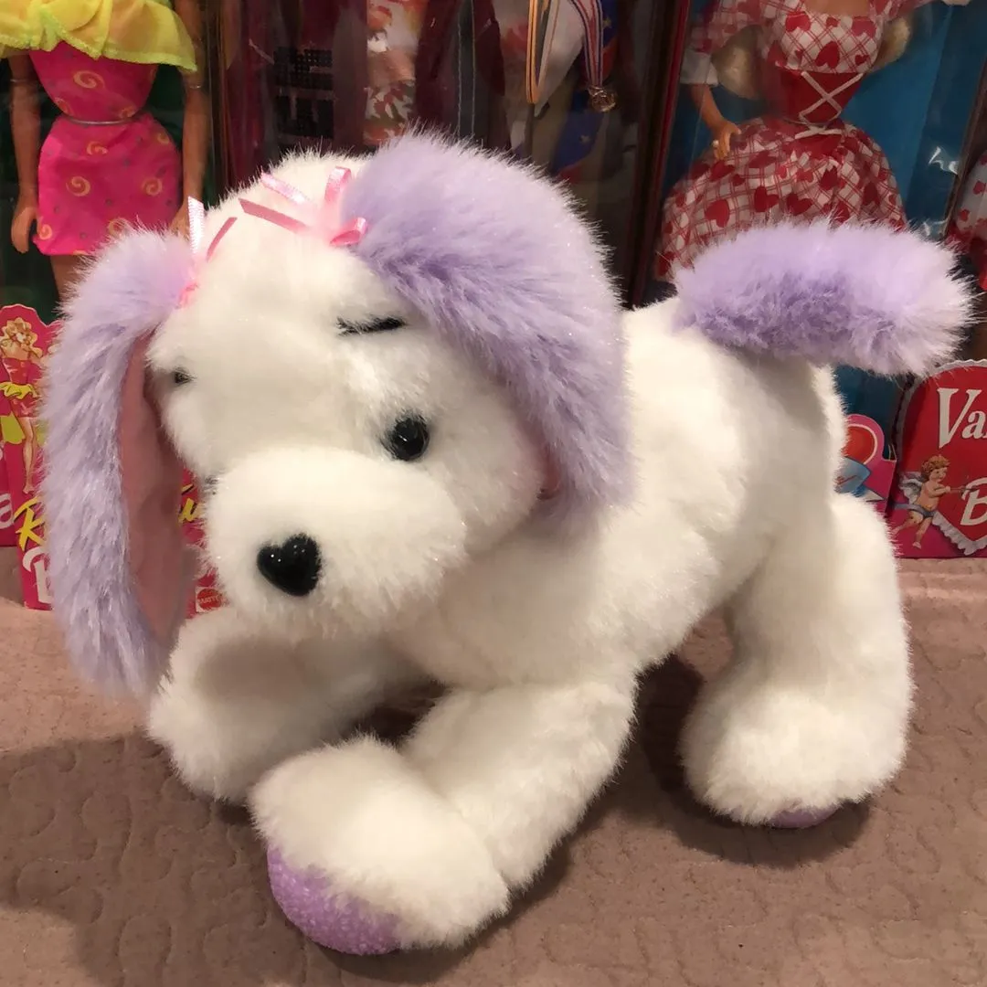 Product image for 2001 Barbie Perfectly Plush Fashion Puppy Pink