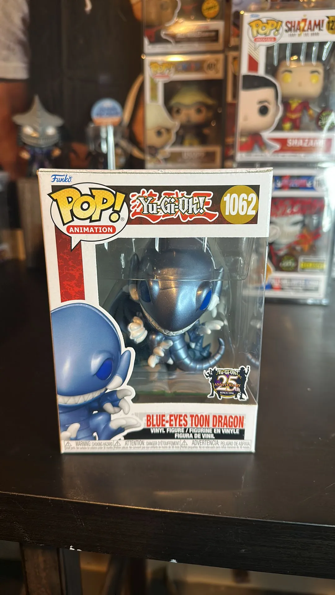 Product image for Blue-Eyes Toon Dragon (Metallic)