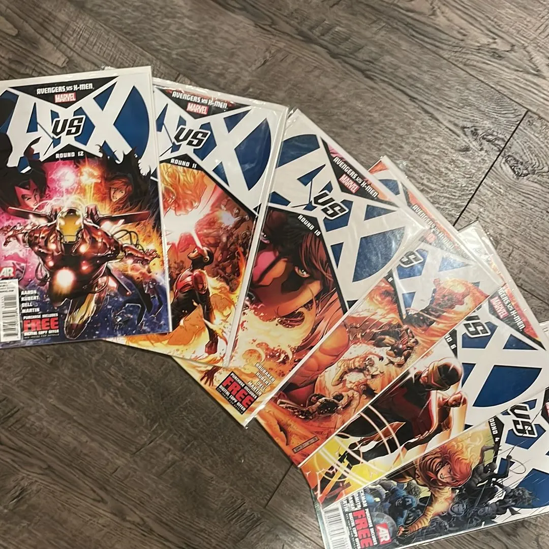Product image for # A vs X Avengers vs X-men 6 Issue Lot