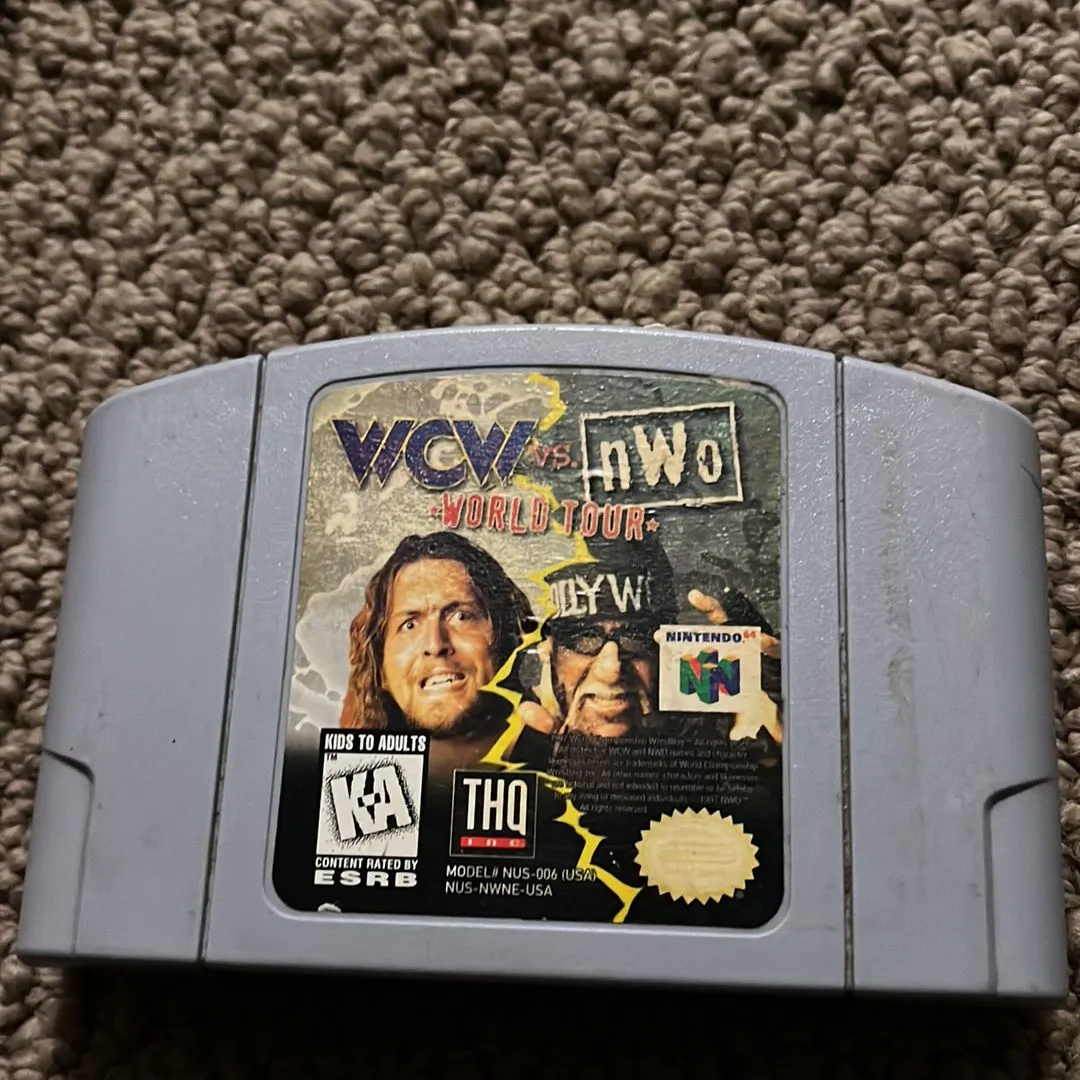 Product image for N64 - WCW vs NWO World Tour