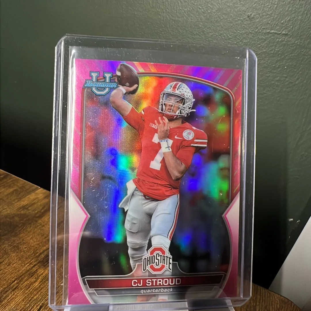 Product image for CJ Stroud Pink Refractor Bowman U