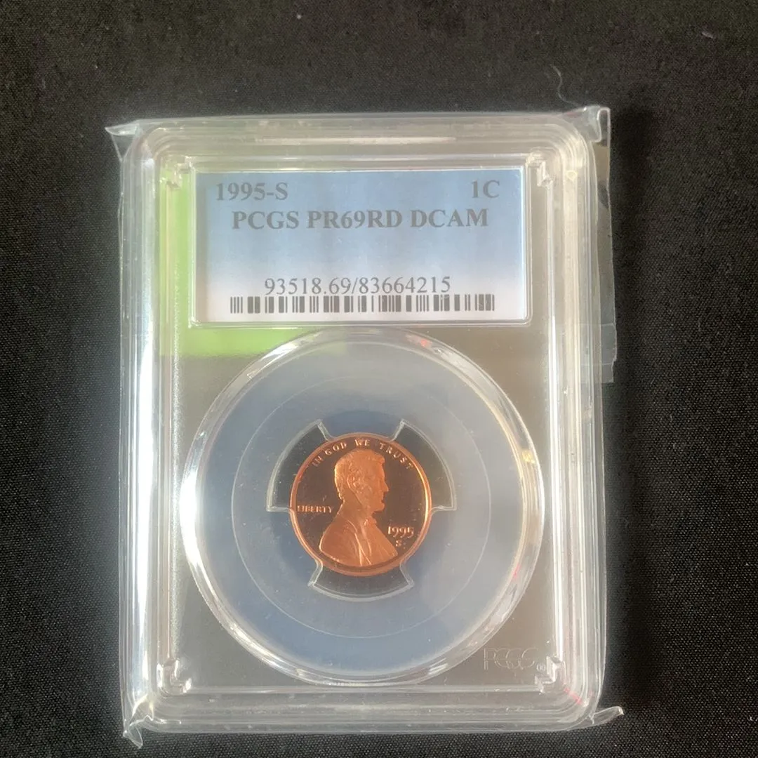 Product image for Graded by PCGS 1995 penny