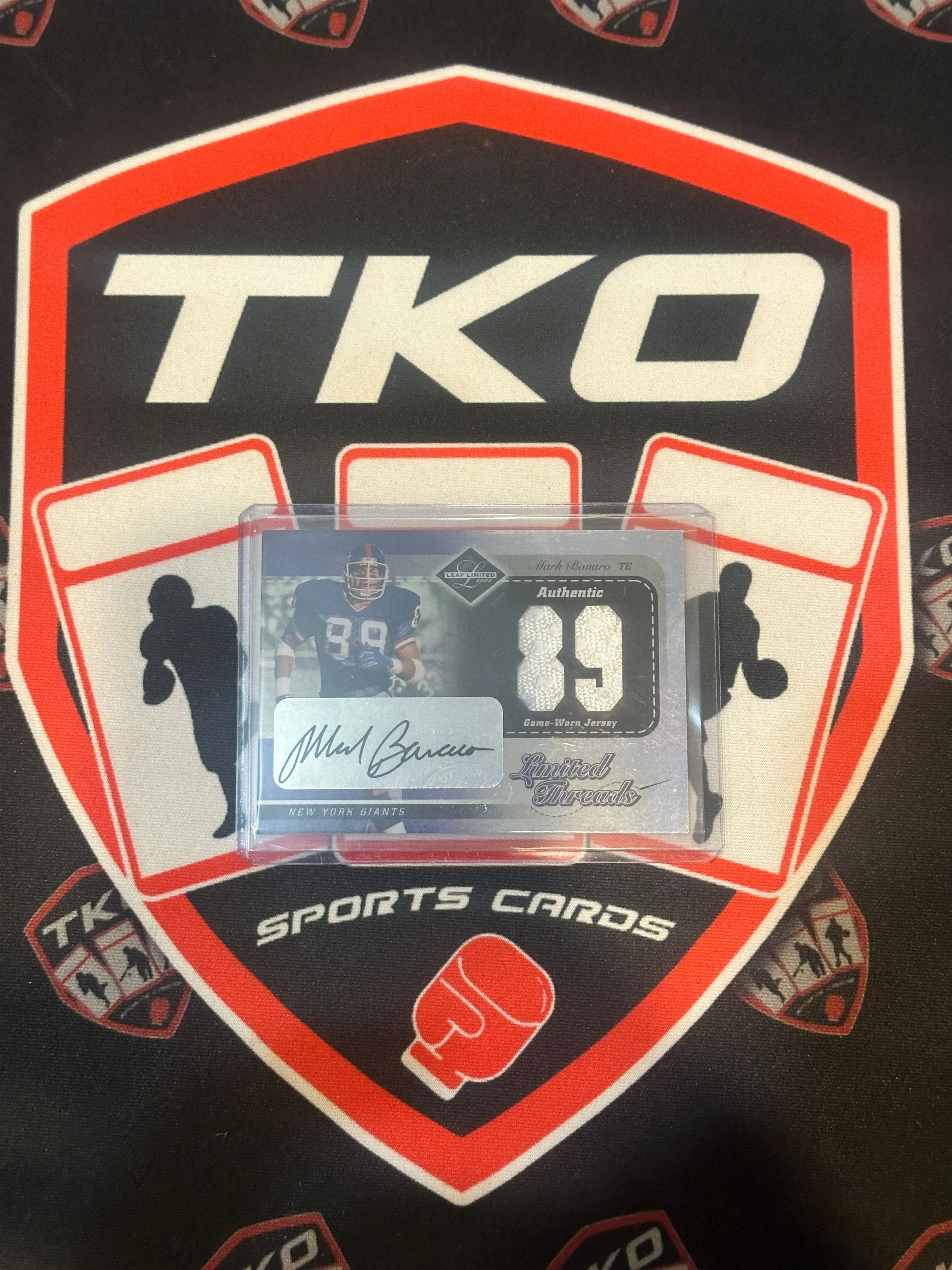 Product image for Limited MARK BAVARO Dual GU Jersey Auto SP /89