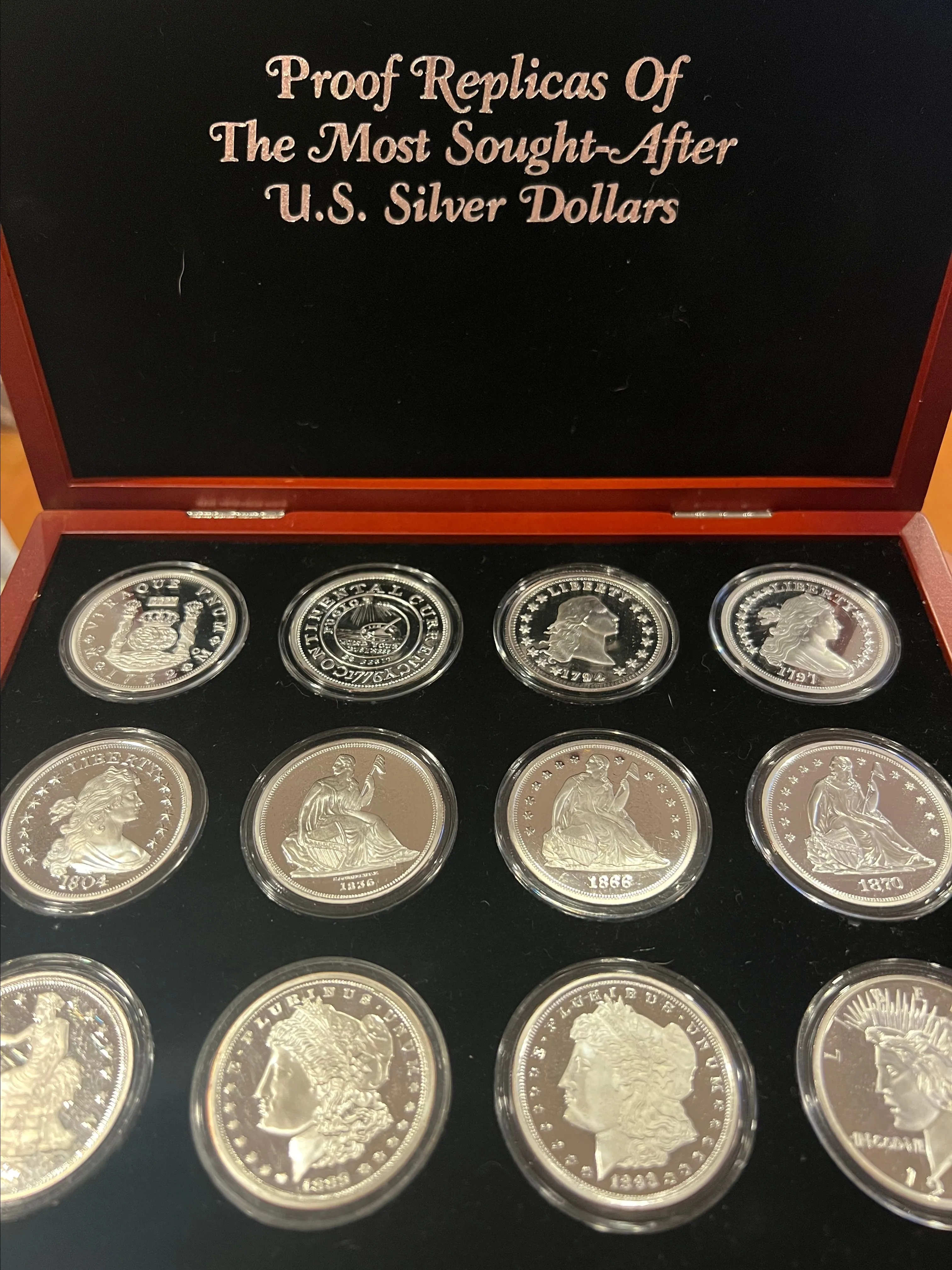 Product image for PROOF SILVER DOLLARS