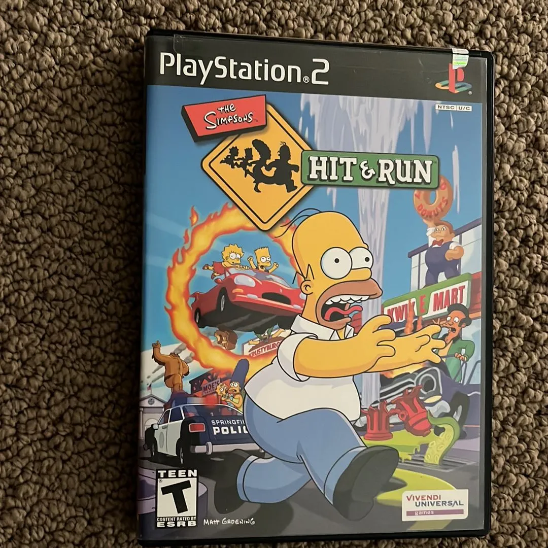 Product image for PS2 - The Simpsons Hit and Run