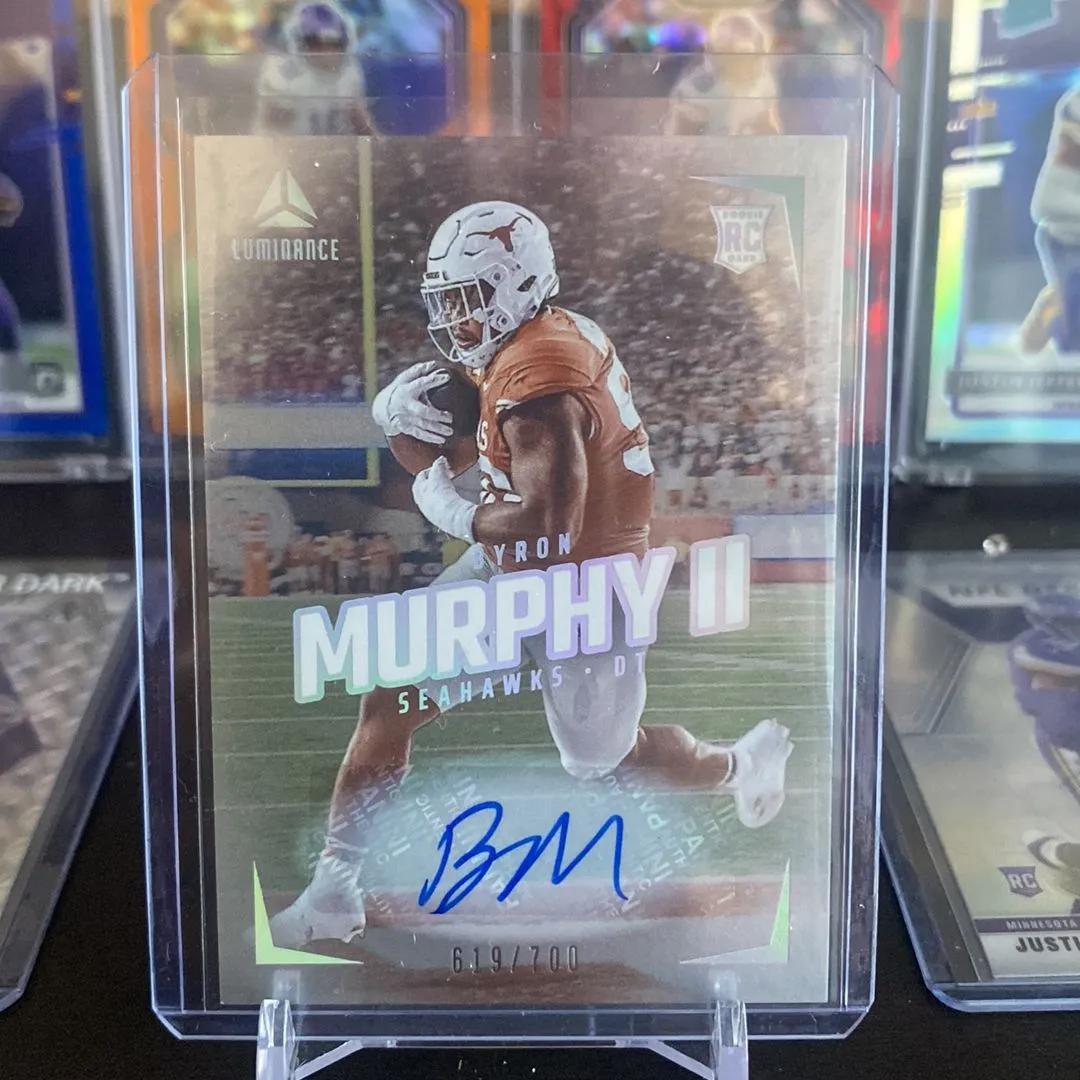 Product image for 2024 Panini Luminance / Byron Murphy II rookie auto 619/700