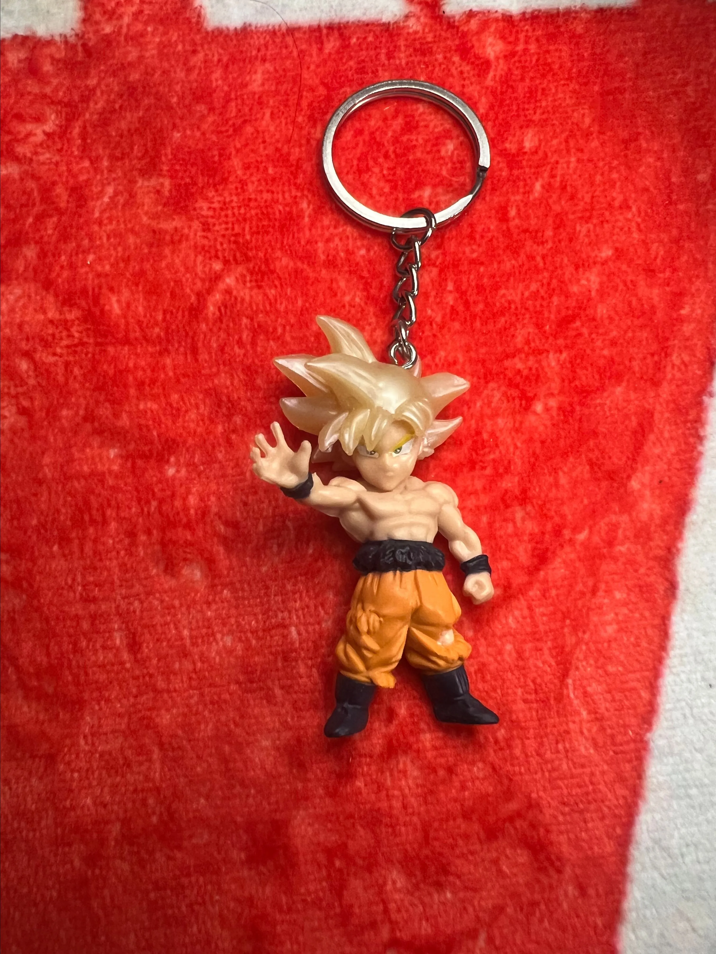 Product image for CUSTOM Mini Dragon Ball Z Super Saiyan Goku Keychain