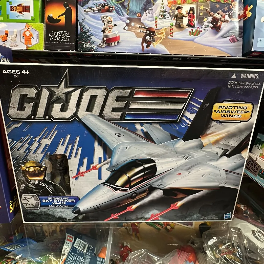 Product image for G.I. Joe combat jet sky striker XP 21F ￼