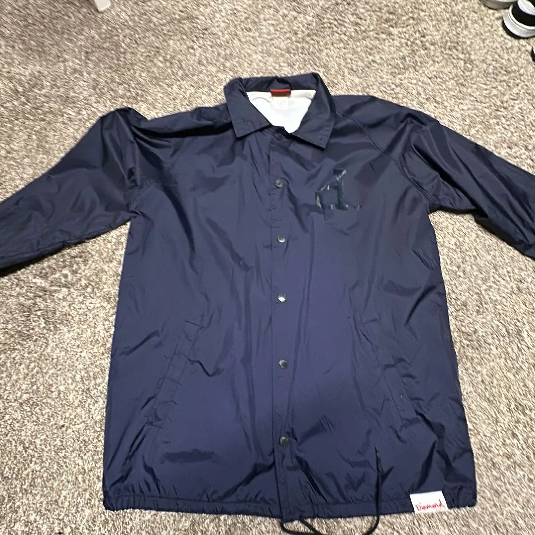 Product image for Diamond supply, Parker button-down jacket Blue