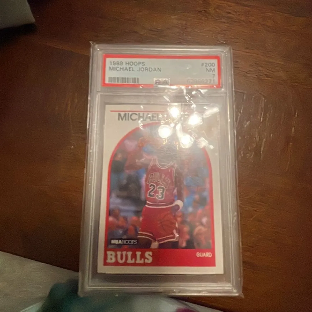 Product image for Michael Jordan - 1989 Hoops psa 7