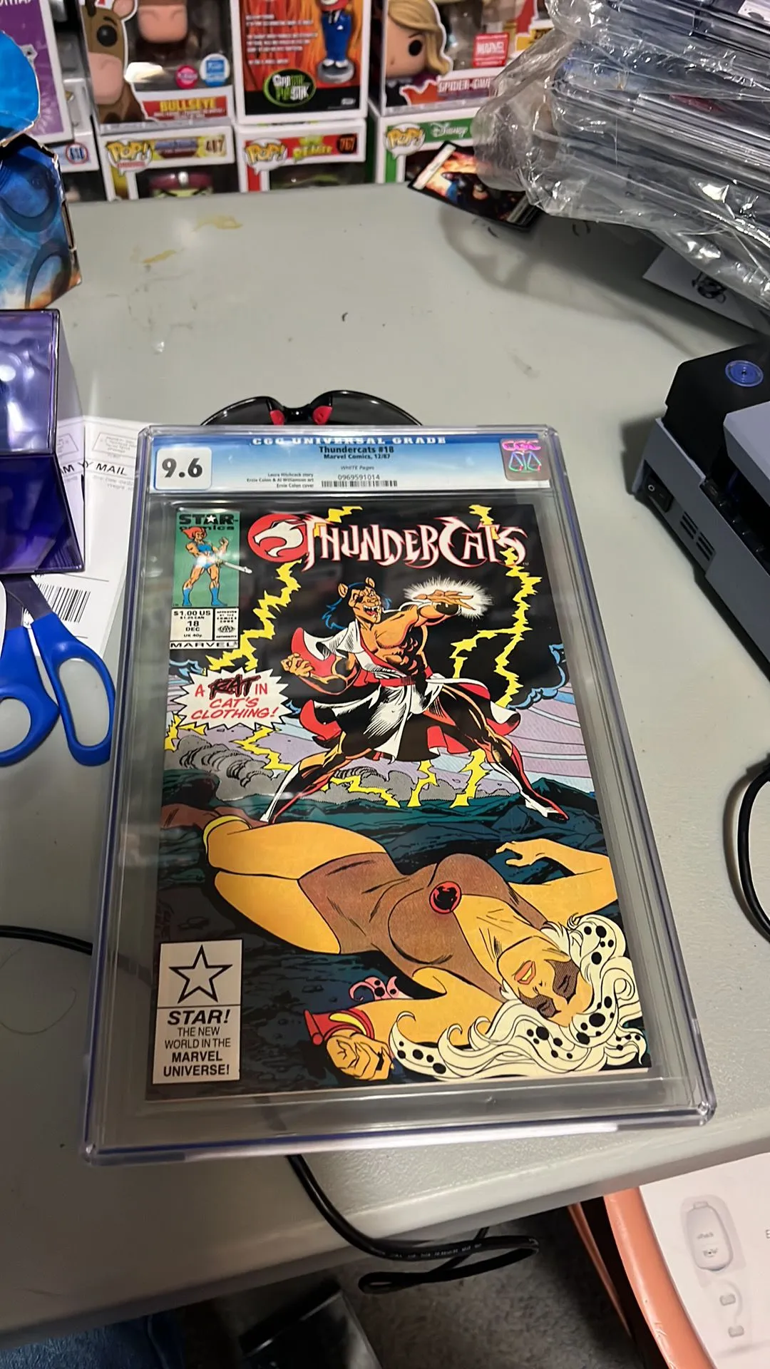 Product image for Thundercats 18  CGC 9.6 1987