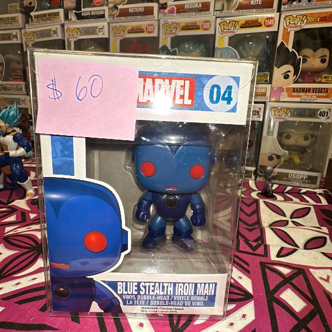 Product image for Iron Man (Blue Stealth) - Marvel