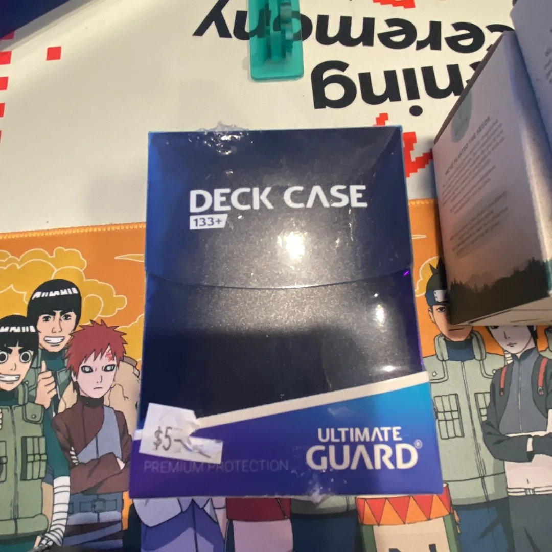 Product image for Deck case, 133, optional right on label, sticker durable, self locking rigid box ￼