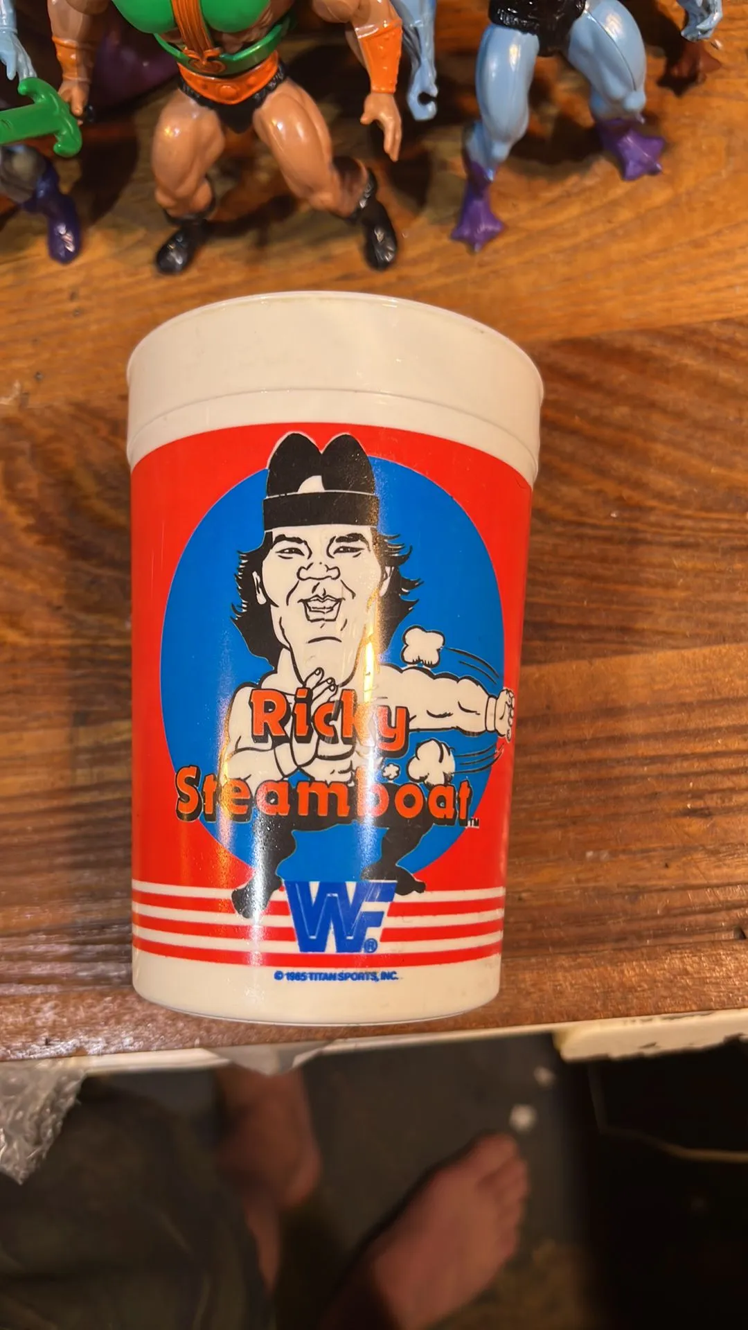 Product image for Ricky Steamboat 7 Eleven WWF Cup