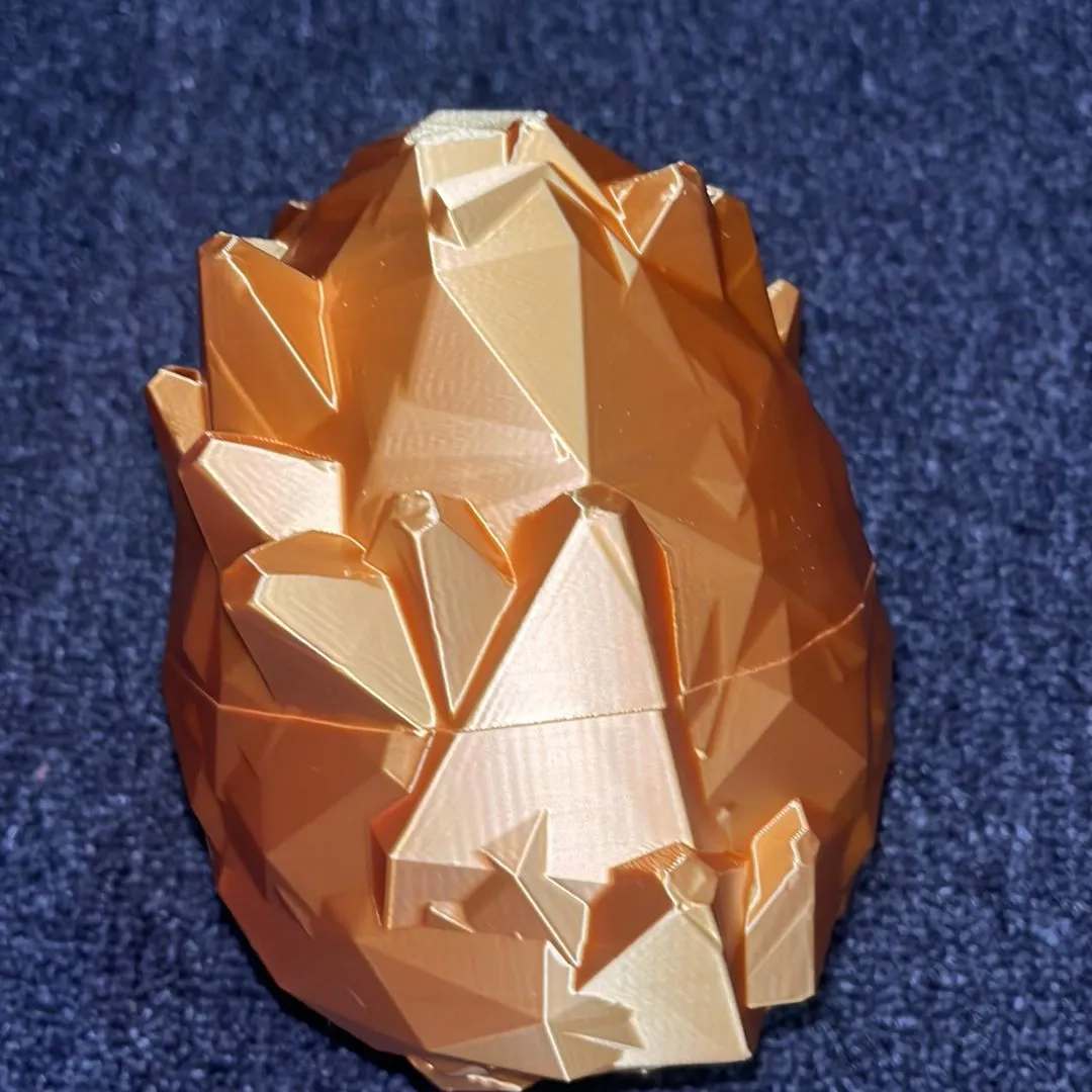 Product image for Dragon Egg, Gold, 3D Printed