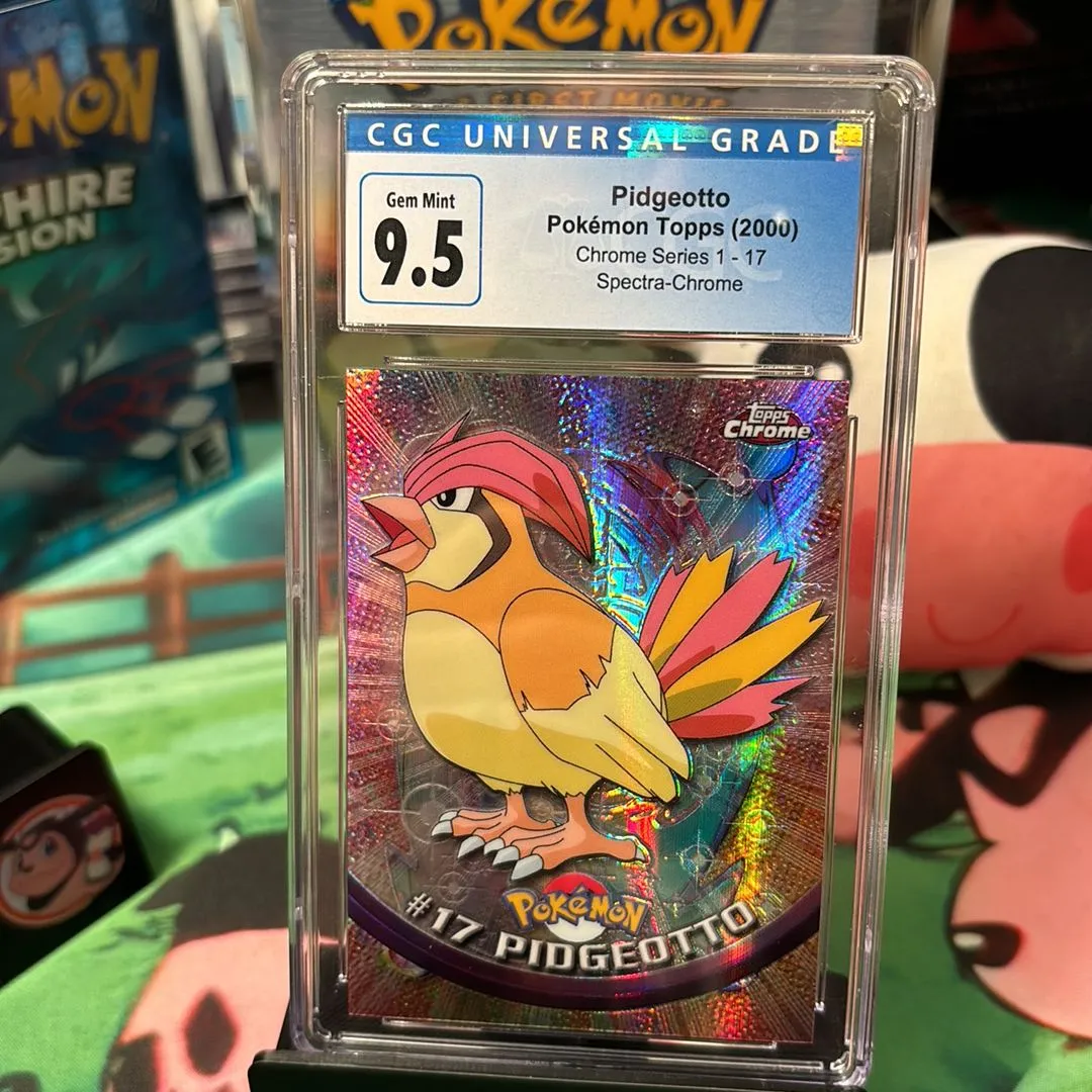 Product image for PIDGEOTTO  SPECTRA  CGC GEM MT 10 (old blue 9.5)