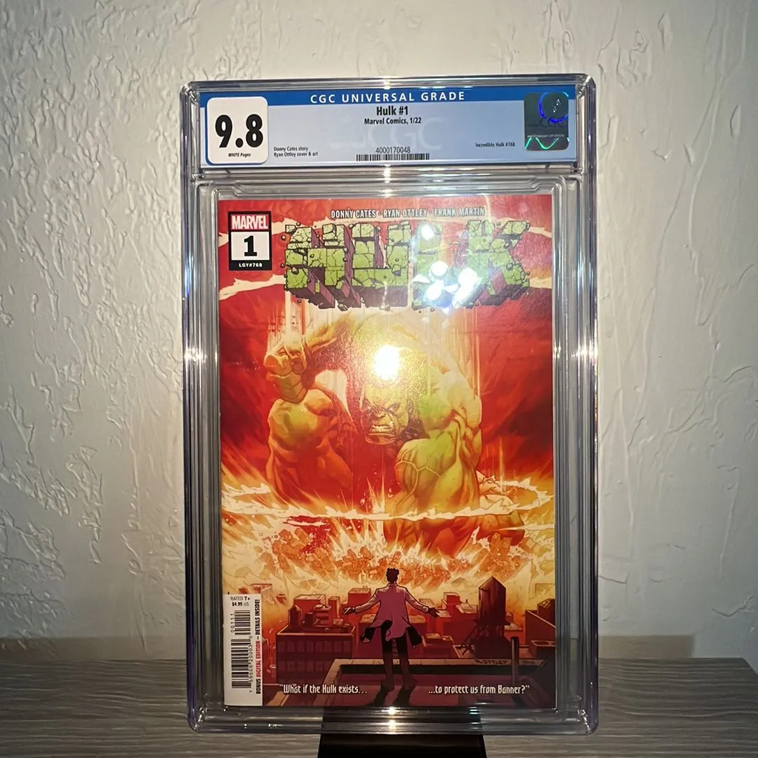 Product image for Hulk 1  CGC 9.8 2022