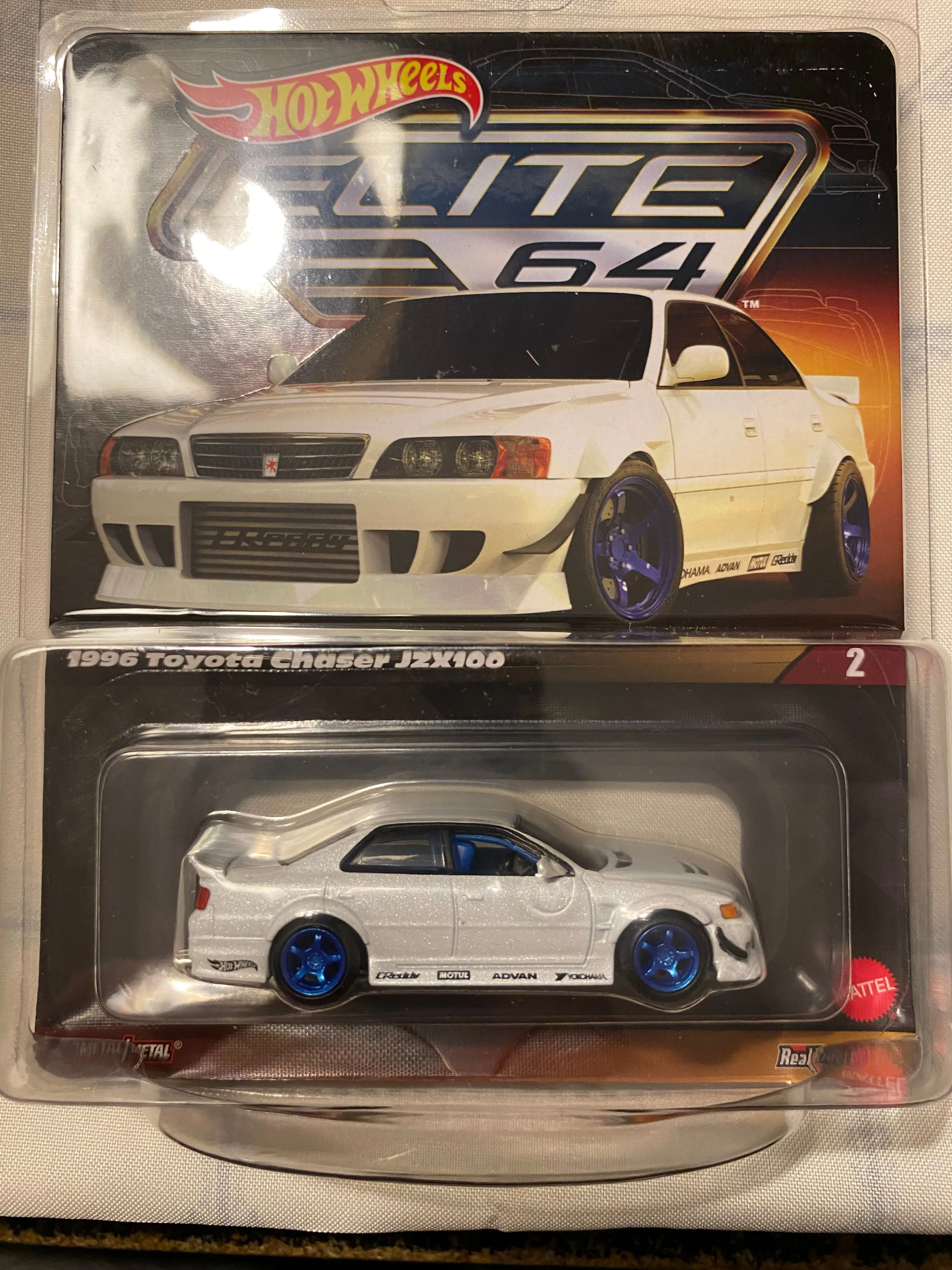 Product image for Hw RLC Elite 64 Real Riders : 1996 Toyota Chaser JZX100