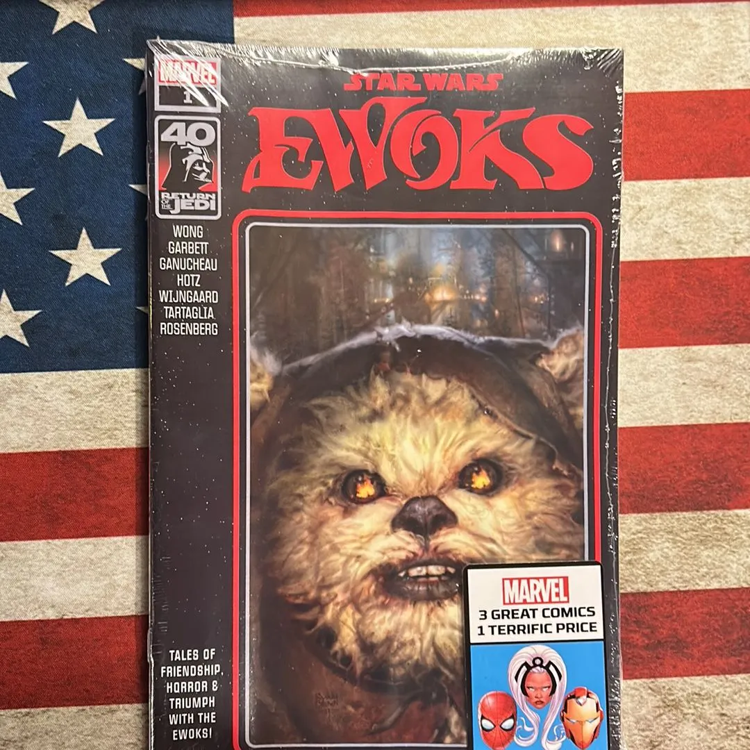 Product image for Walmart 3 Pack Comics! Star Wars Ewoks #1! Hard To Find!