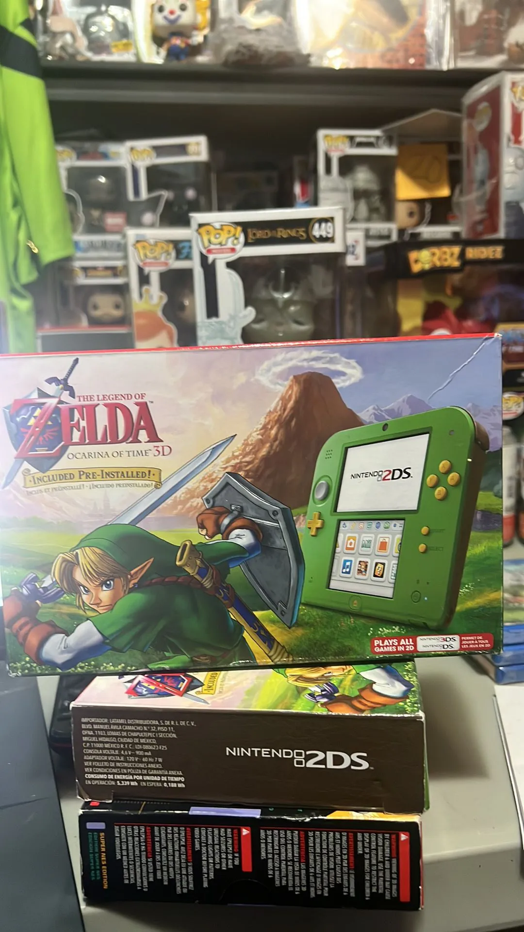Product image for 2ds Zelda green