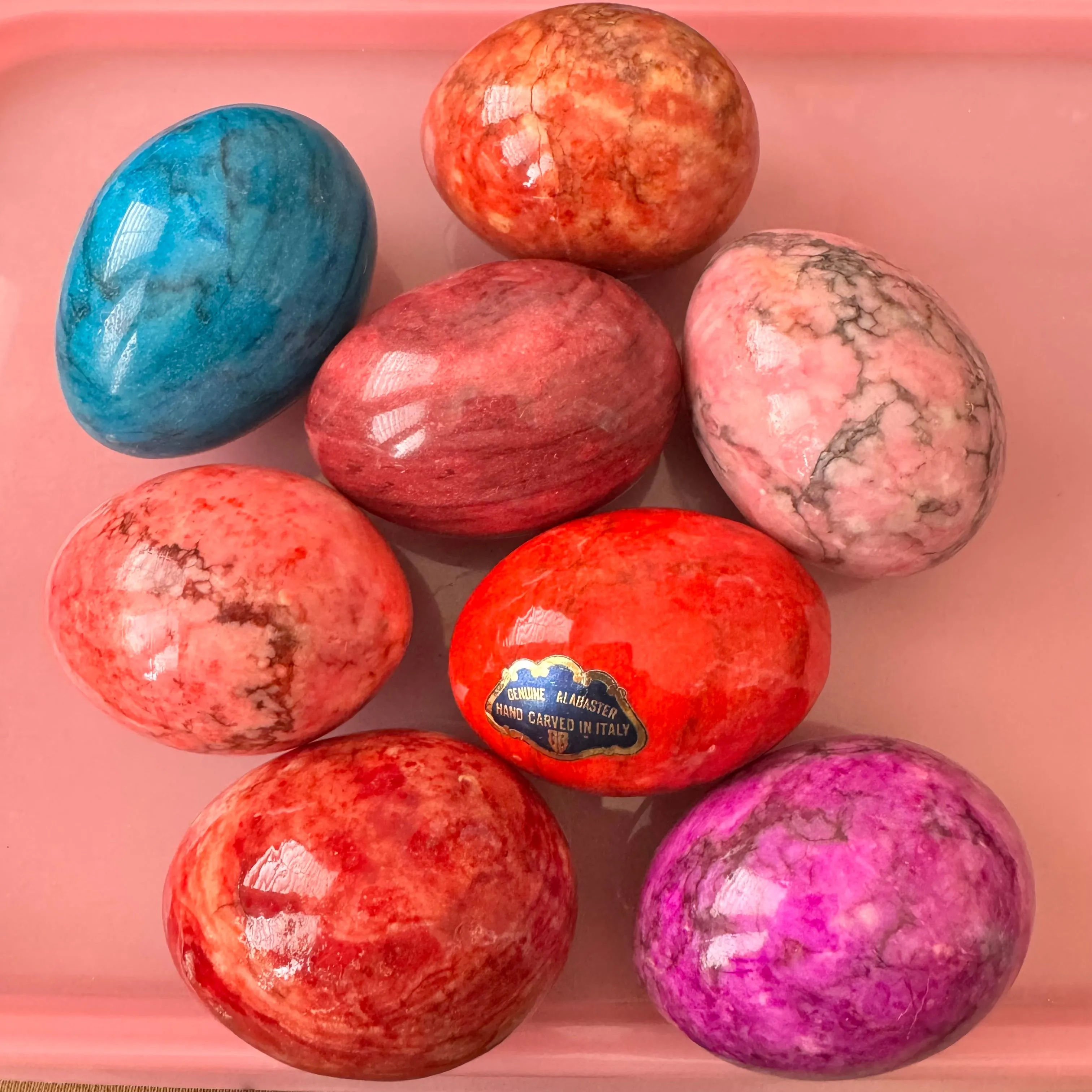 Product image for Alabaster Eggs Set of 8