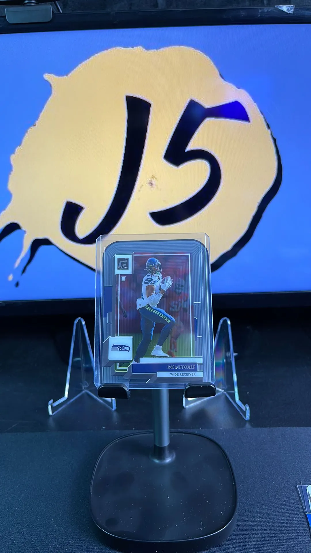 Product image for 2022 Donruss Clearly DK Metcalf * Seahawks