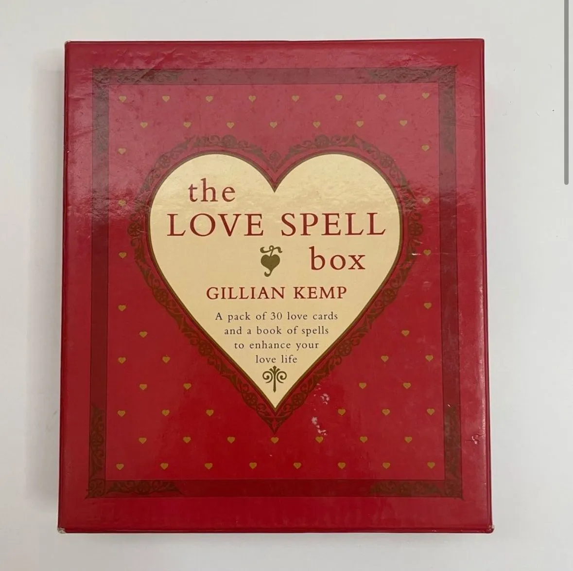 Product image for The Love Spell Book And Cards By Gillian Kemp