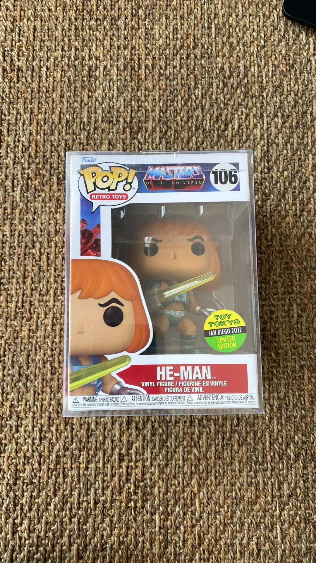Product image for He-Man (Metallic) [SDCC]
