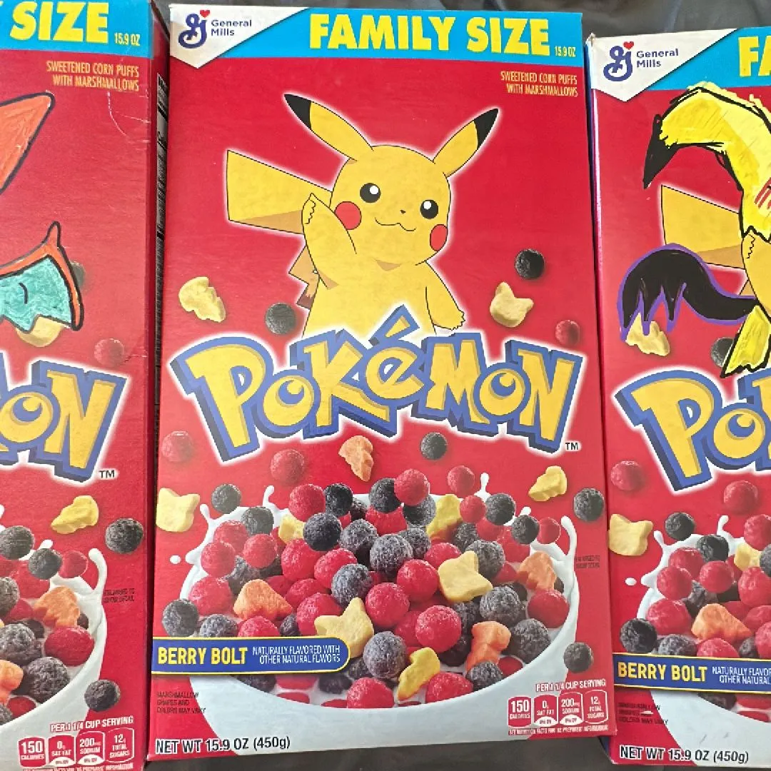Product image for 00 s custom Pokémon scuba cereal