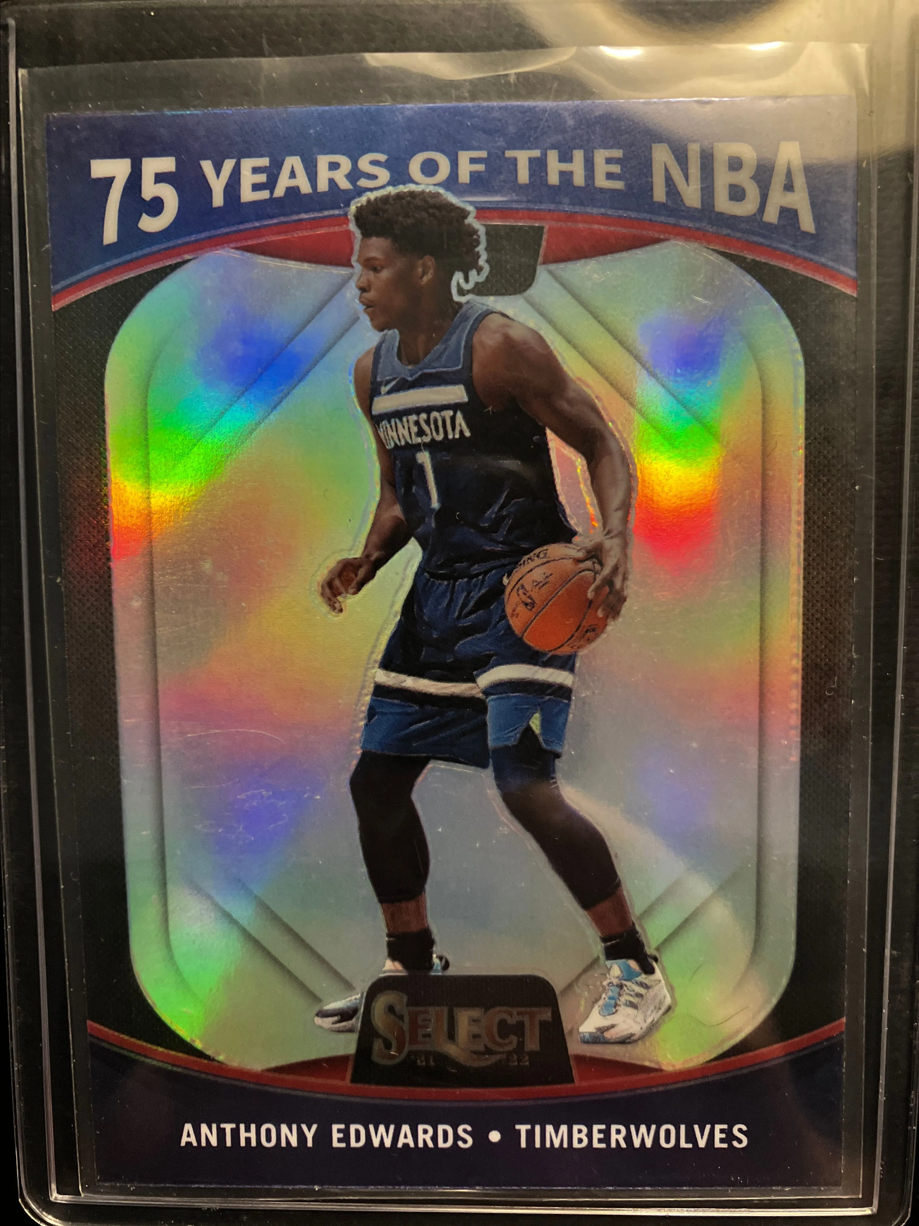 Product image for Anthony Edwards 75 Years Select Silver