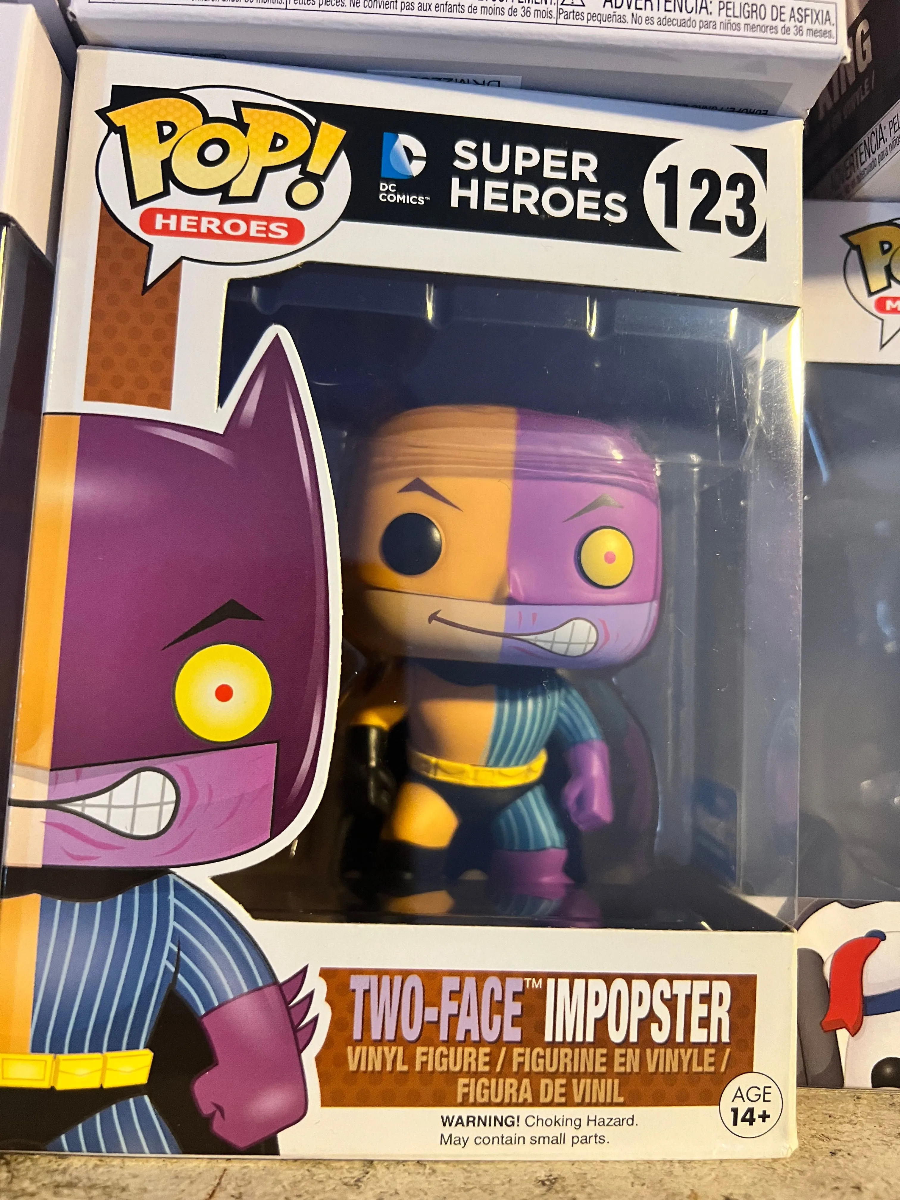 Product image for Two-face imposter funko #123