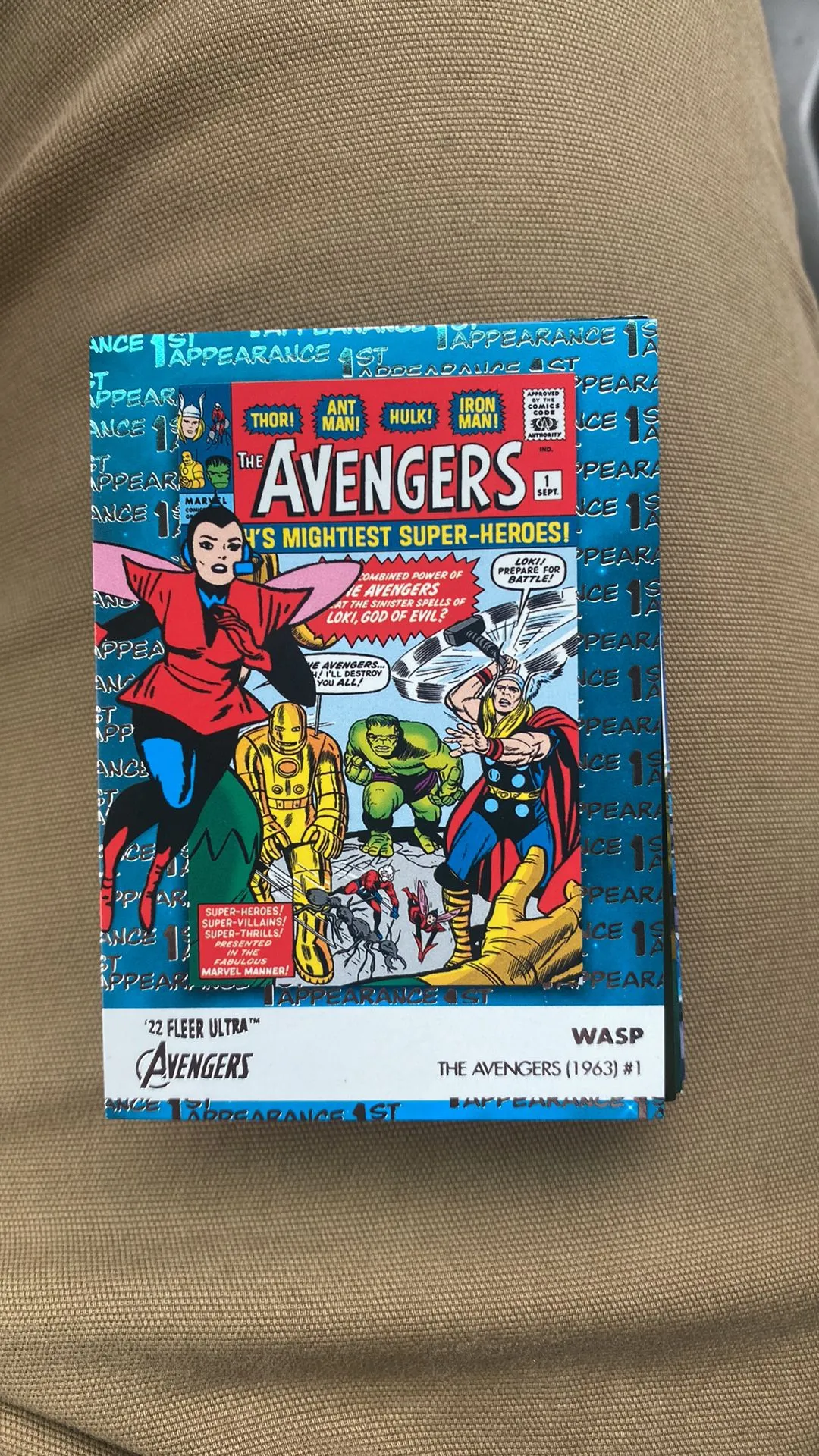Product image for 2022 Fleer ultra 1st appearance Wasp