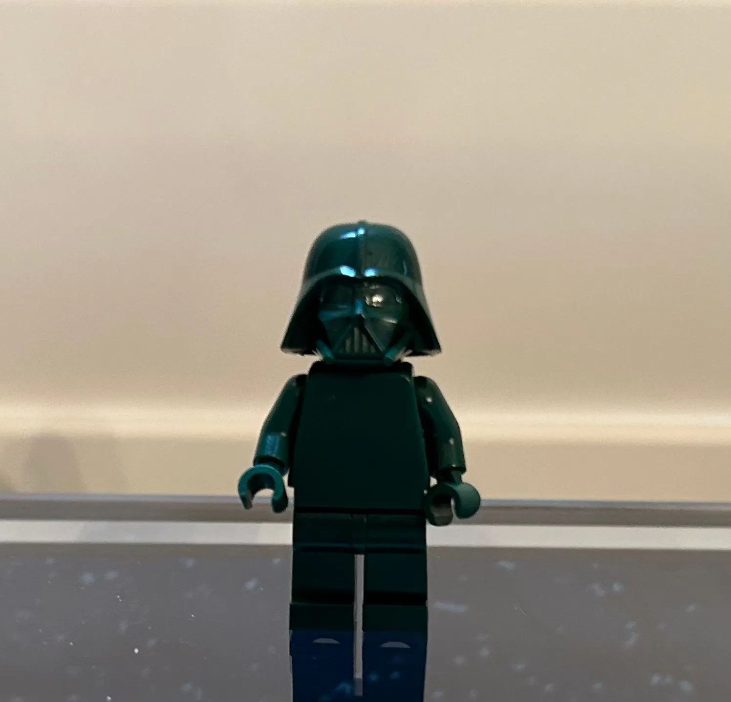 Product image for LEGO SW Monochrome Minifigure - Dark Green Solid Vader - Unreleased