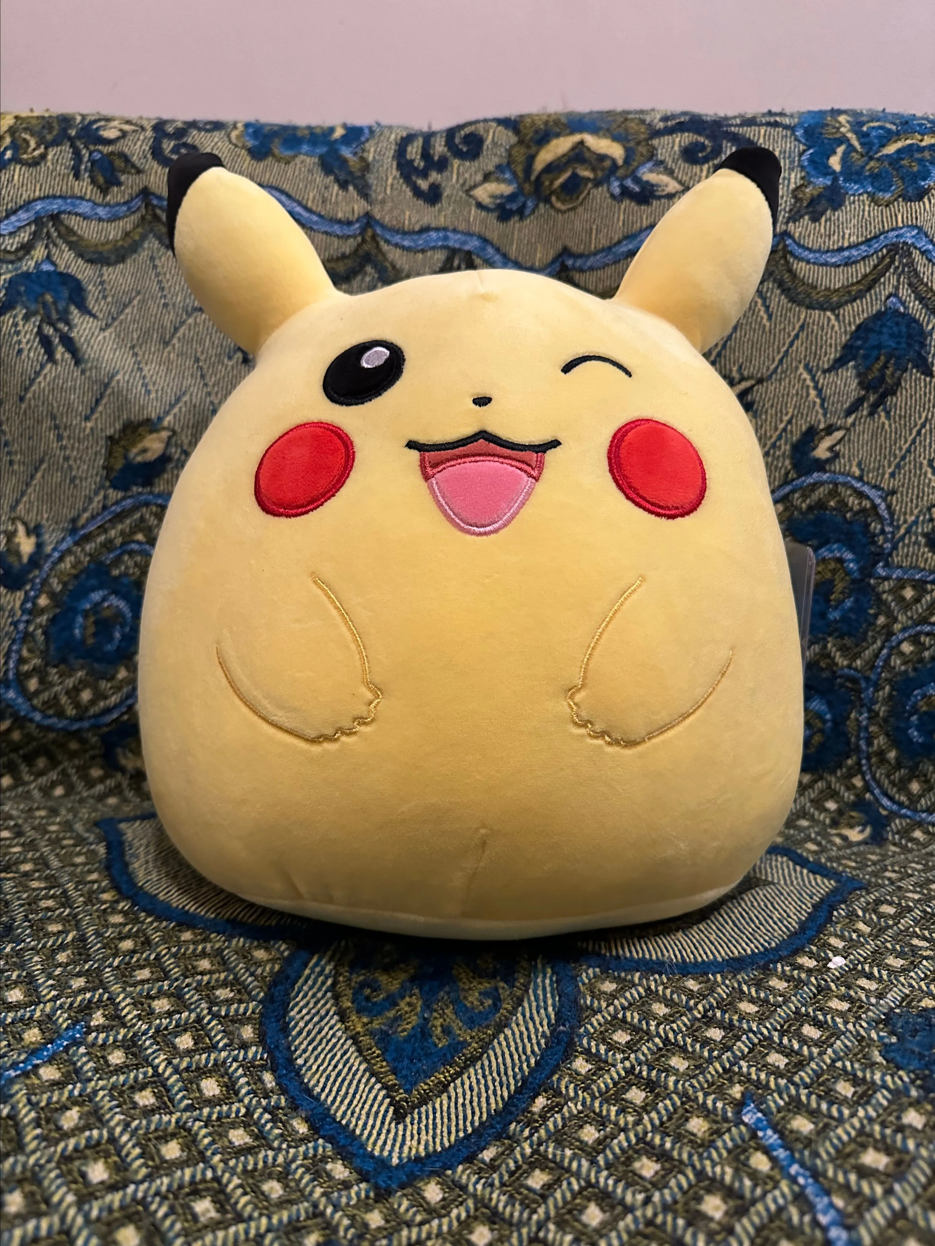 Product image for Pikachu Winking Pokémon squishmallow