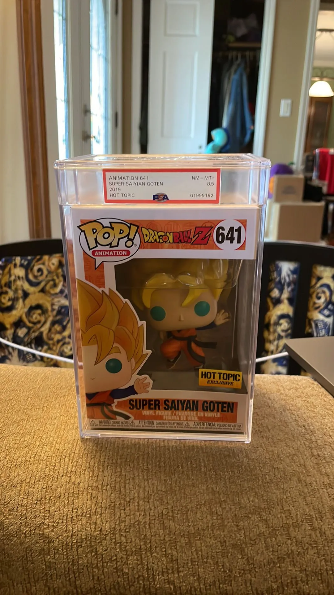 Product image for Super Saiyan Goten Funko Pop PSA 8.5