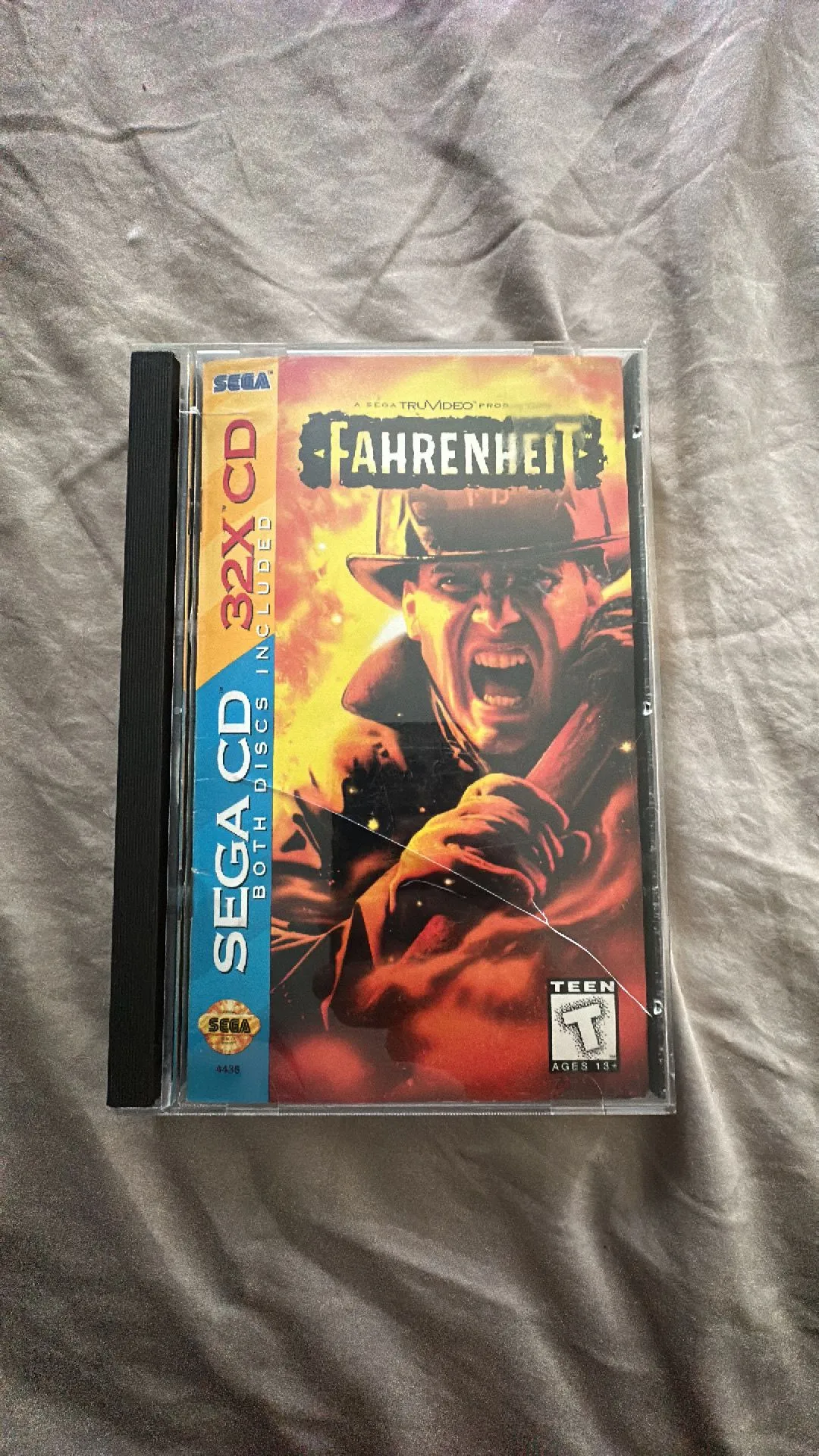 Product image for Fahrenheit CIB Sega 32X CD & Sega CD Game