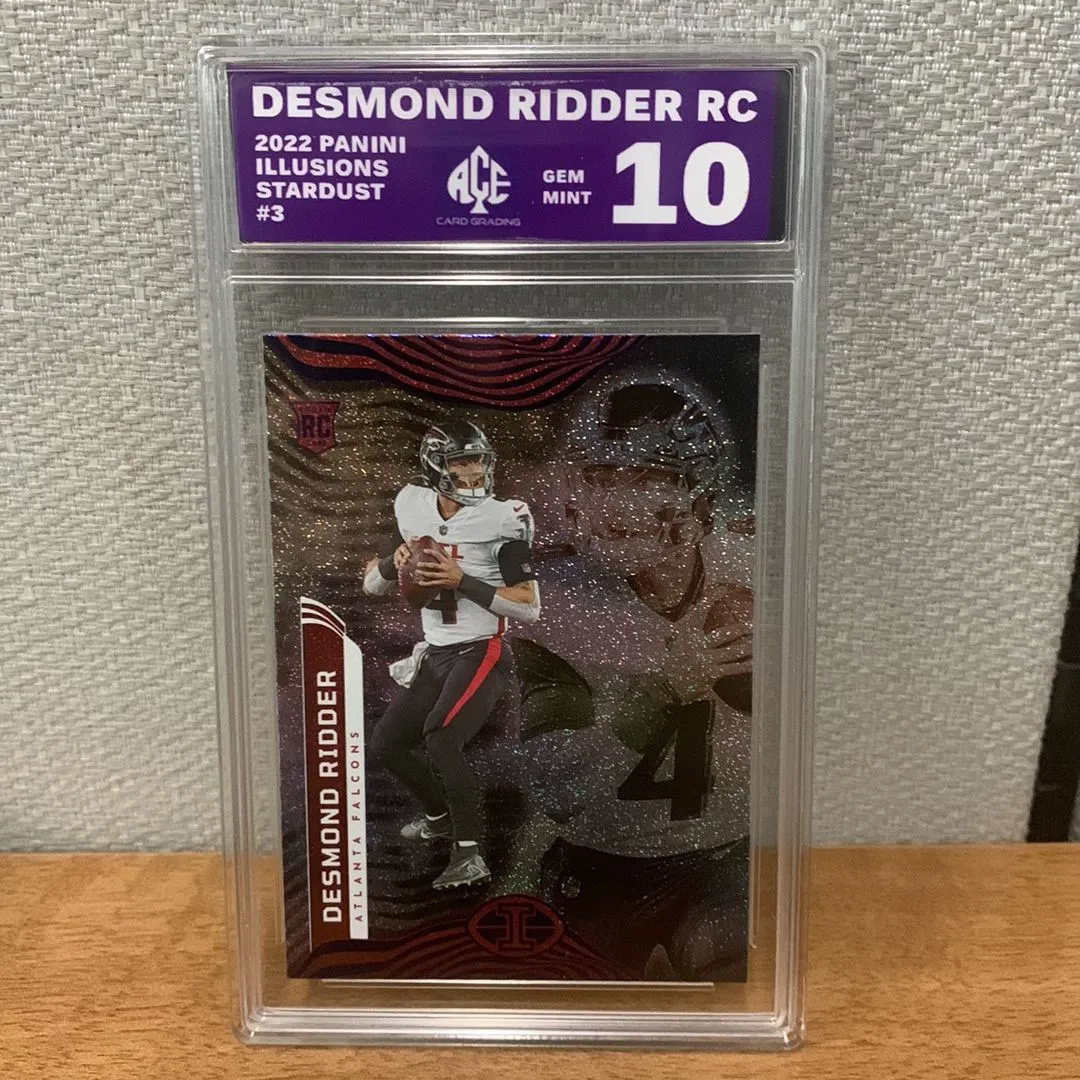 Product image for 2022 Desmond Ridder Illusions Stardust SP Rookie ACE 10 Falcons